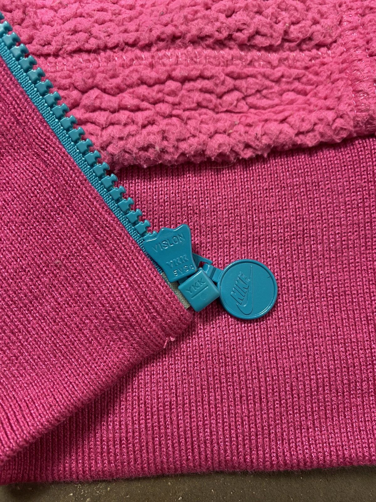 Nike × Vintage A10 Rare - Vintage Nike Zipper Fleece Jacket Size M / US 6-8 / IT 42-44 - 13 Thumbnail