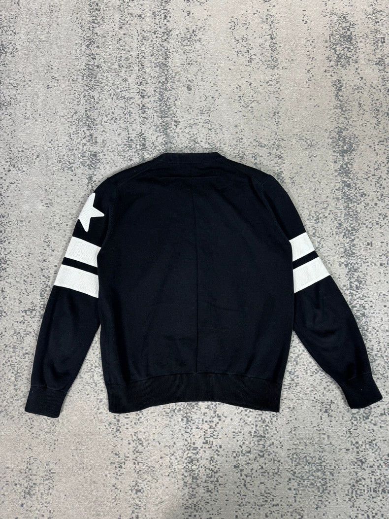 Givenchy Givenchy Five-Star Embroidered Striped Knitted Hoodie Size US L / EU 52-54 / 3 - 2 Thumbnail