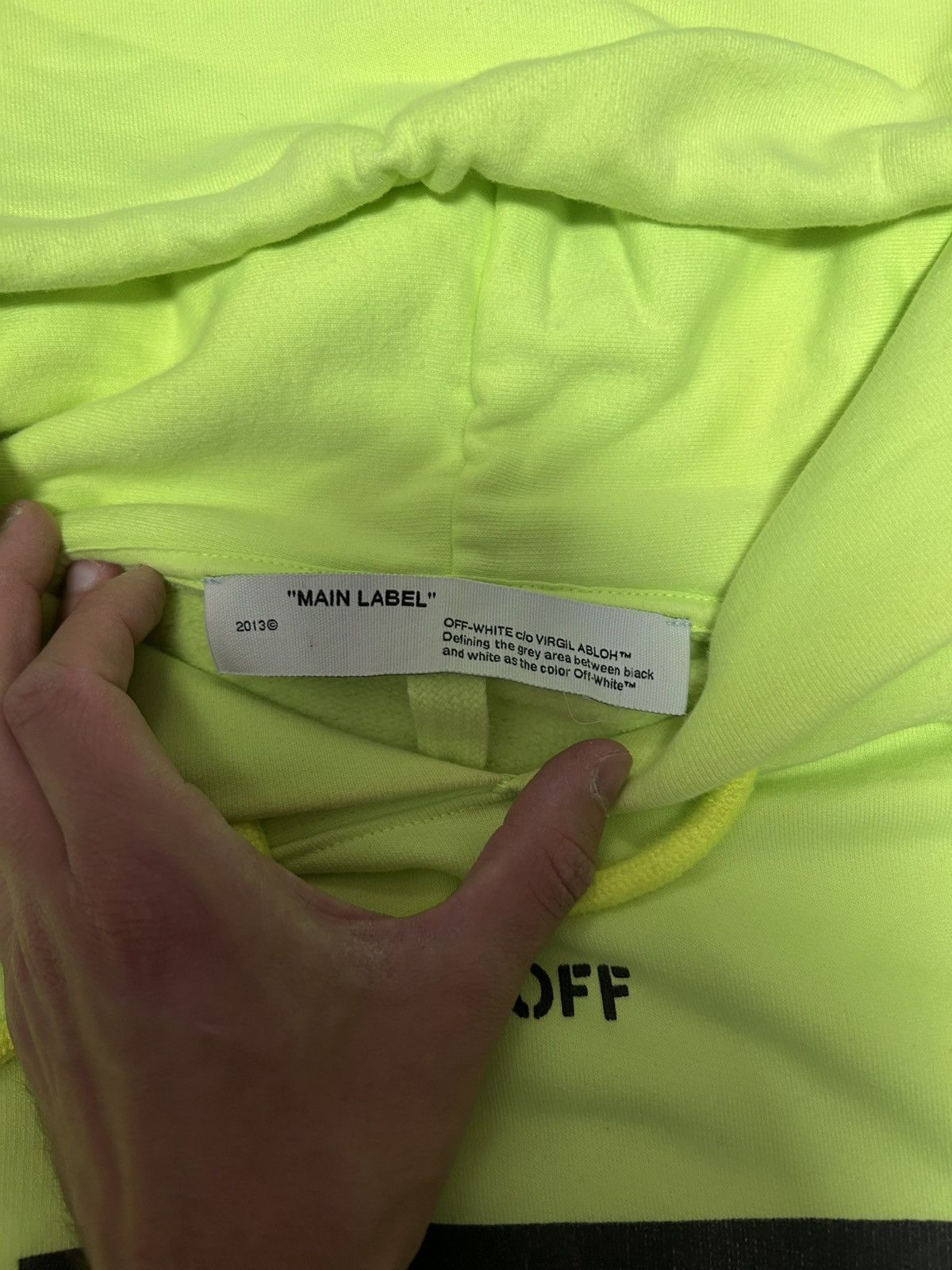 Off-White Off white hoodie Size US XXL / EU 58 / 5 - 3 Thumbnail