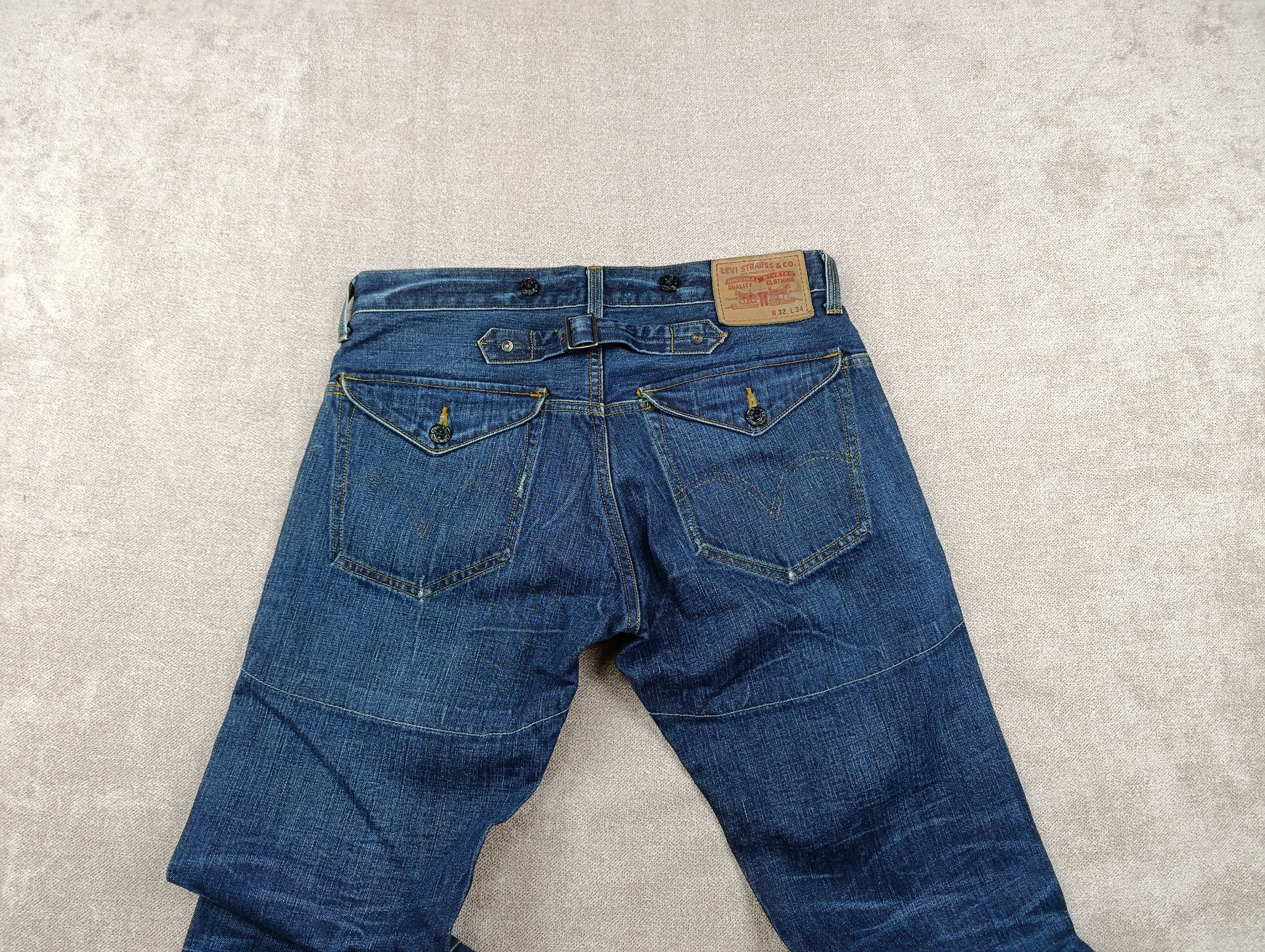 Levi's LEVIS MATCHSTICK SKINNY MENS JEANS CINCH SIZE 32/34 Size US 32 / EU 48 - 4 Thumbnail