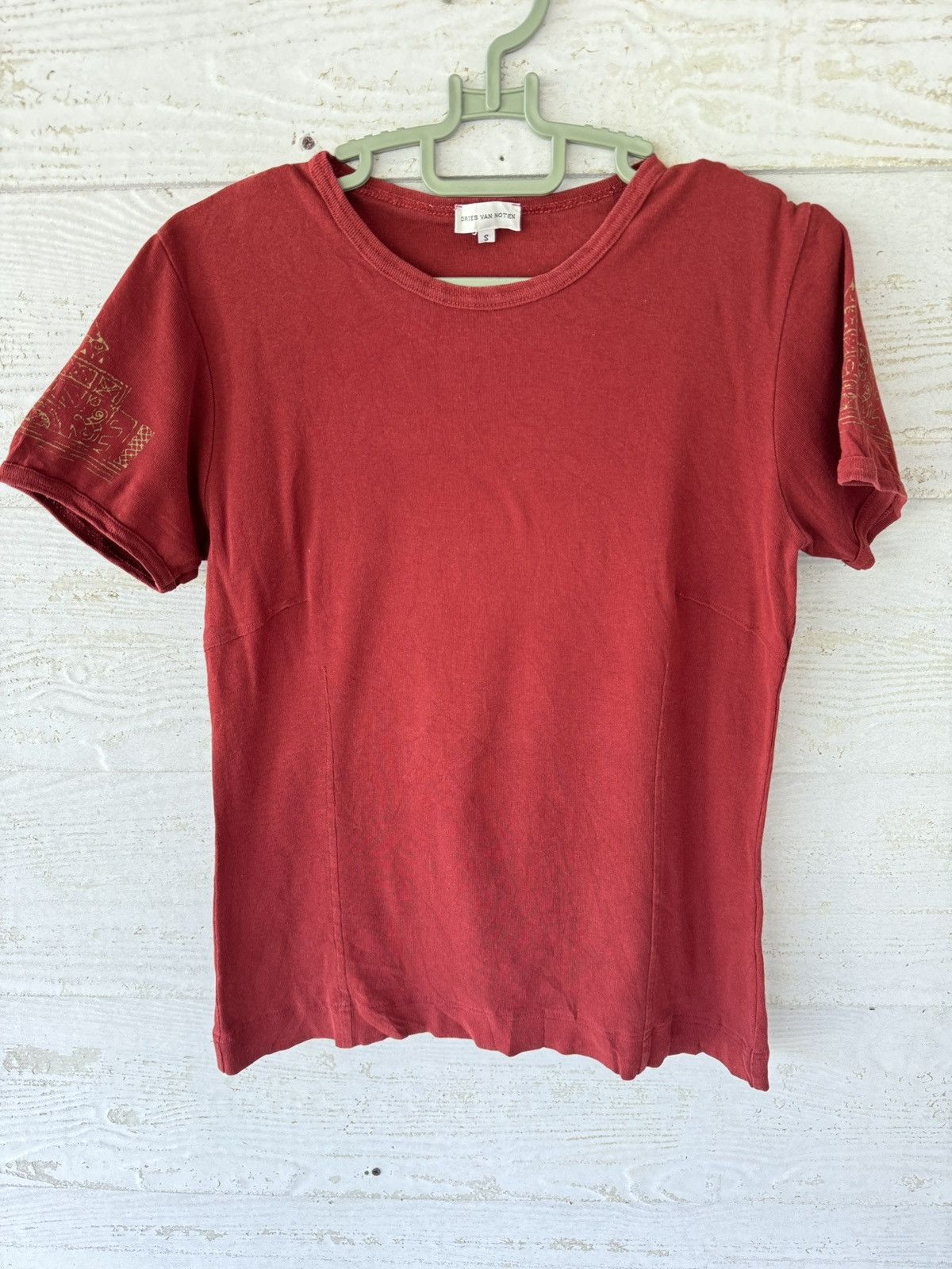 Dries Van Noten DRIES VAN NOTEN TEE SHIRT JAPAN Size S / US 4 / IT 40 - 1 Thumbnail
