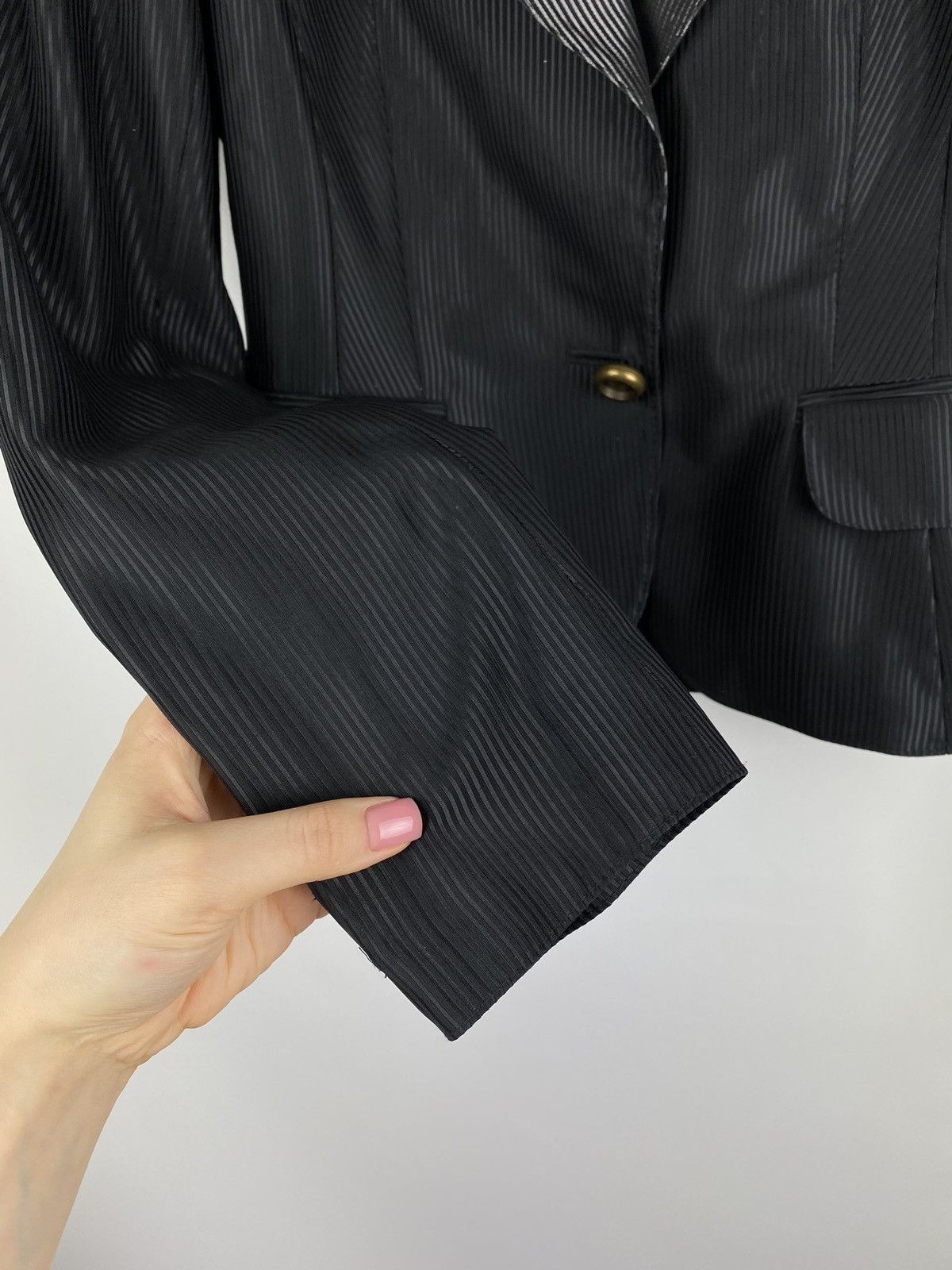 Just Cavalli Just Cavalli ladies striped blazer jacket size 40 / L Size S / US 4 / IT 40 - 10 Thumbnail