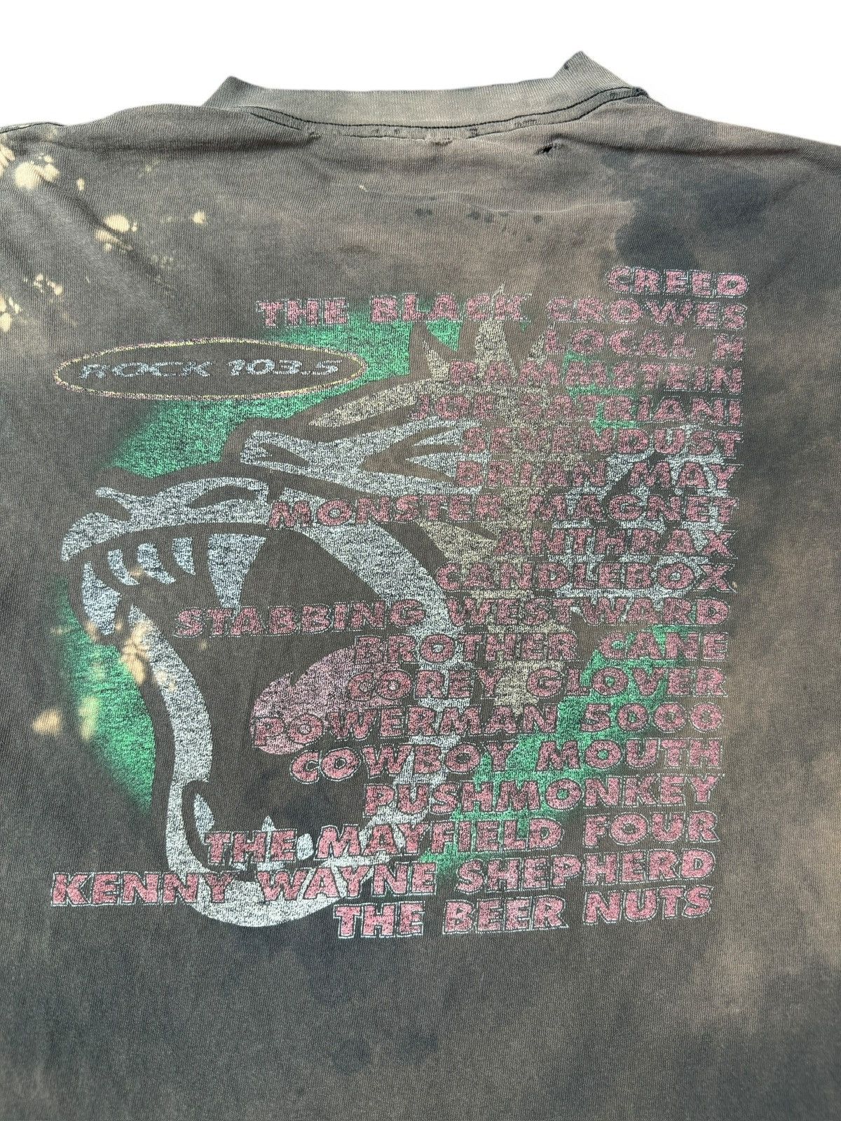 Band Tees *RARE* 1998 90s VINTAGE BAND TEE ROCKSTOCK FESTIVAL ROCK Size US XL / EU 56 / 4 - 7 Thumbnail