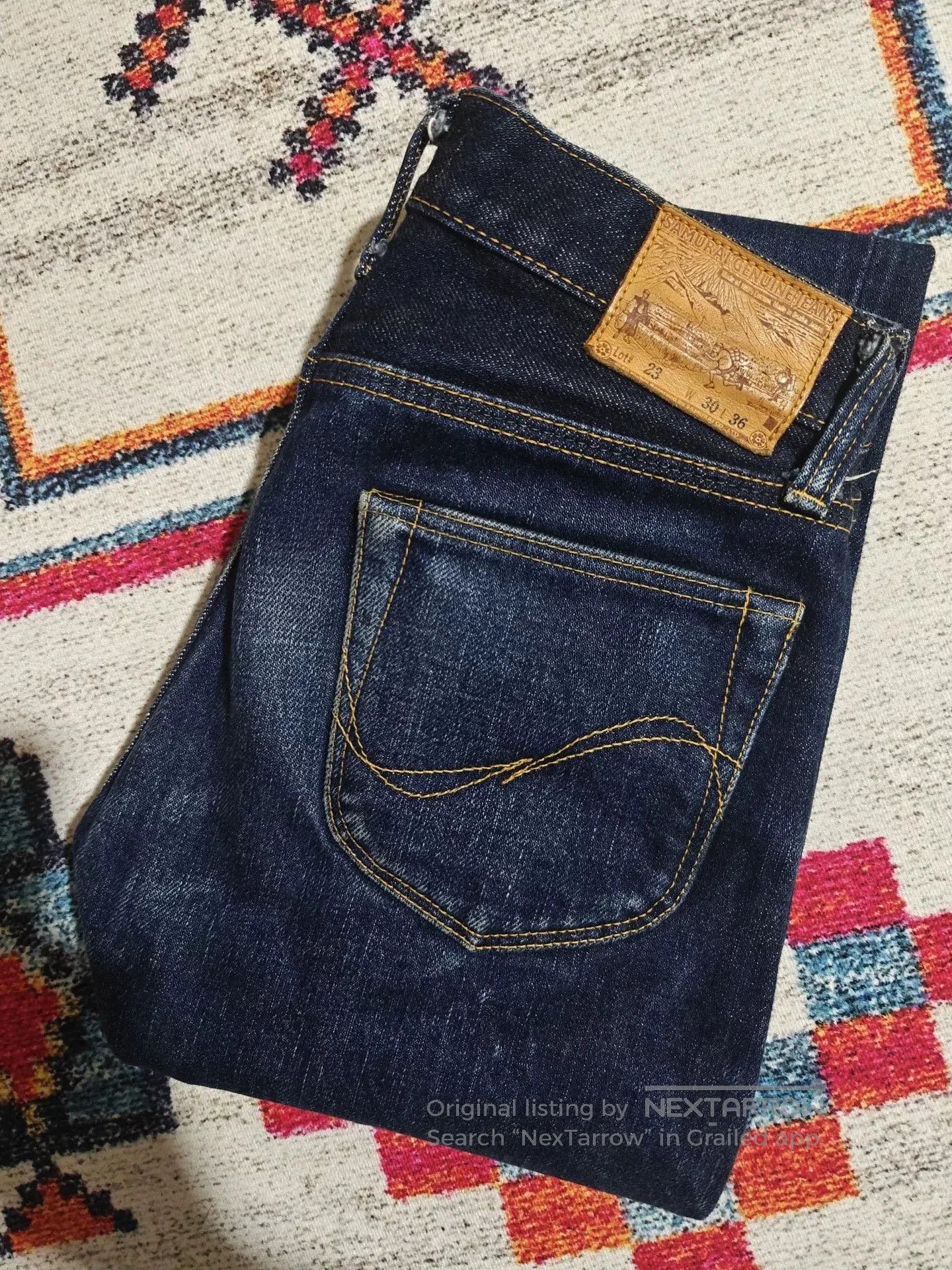 Samurai Jeans Samurai Jeans S003JP 21OZ Denim. Size US 30 / EU 46 - 1 Thumbnail