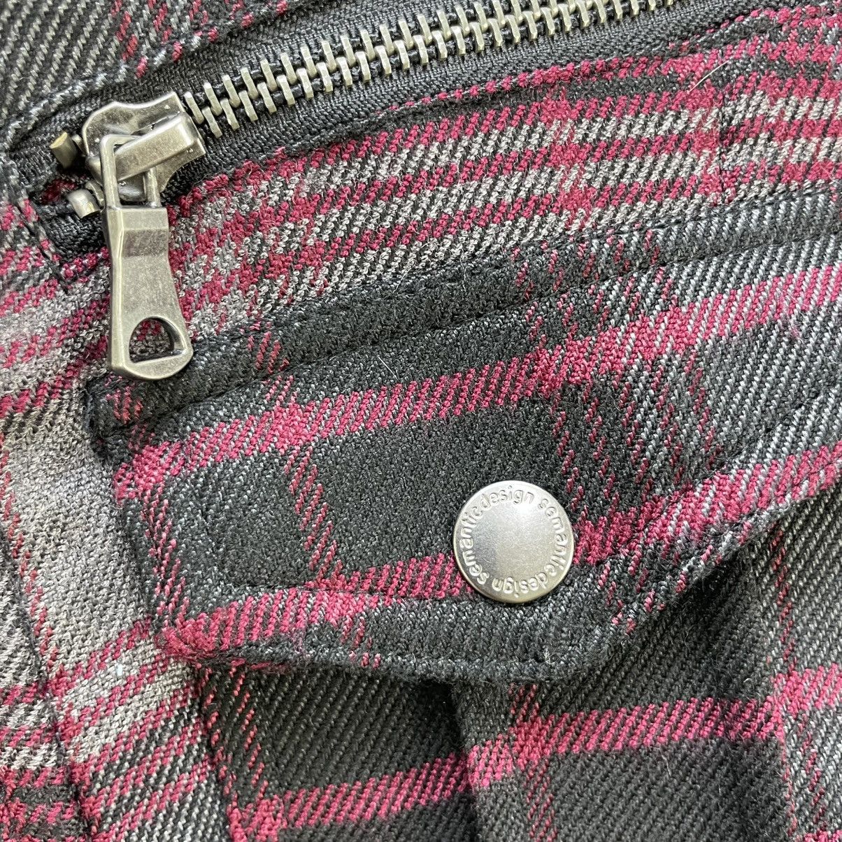 Japanese Brand Japanese Brand Semantic Design Shadow Plaid Jacket Size US M / EU 48-50 / 2 - 7 Thumbnail