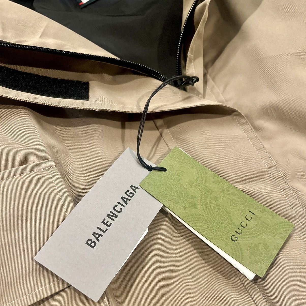 Balenciaga × Gucci $4200 Gucci X Balenciaga X The Hacker Project Technical Coat Size US S / EU 44-46 / 1 - 6 Thumbnail
