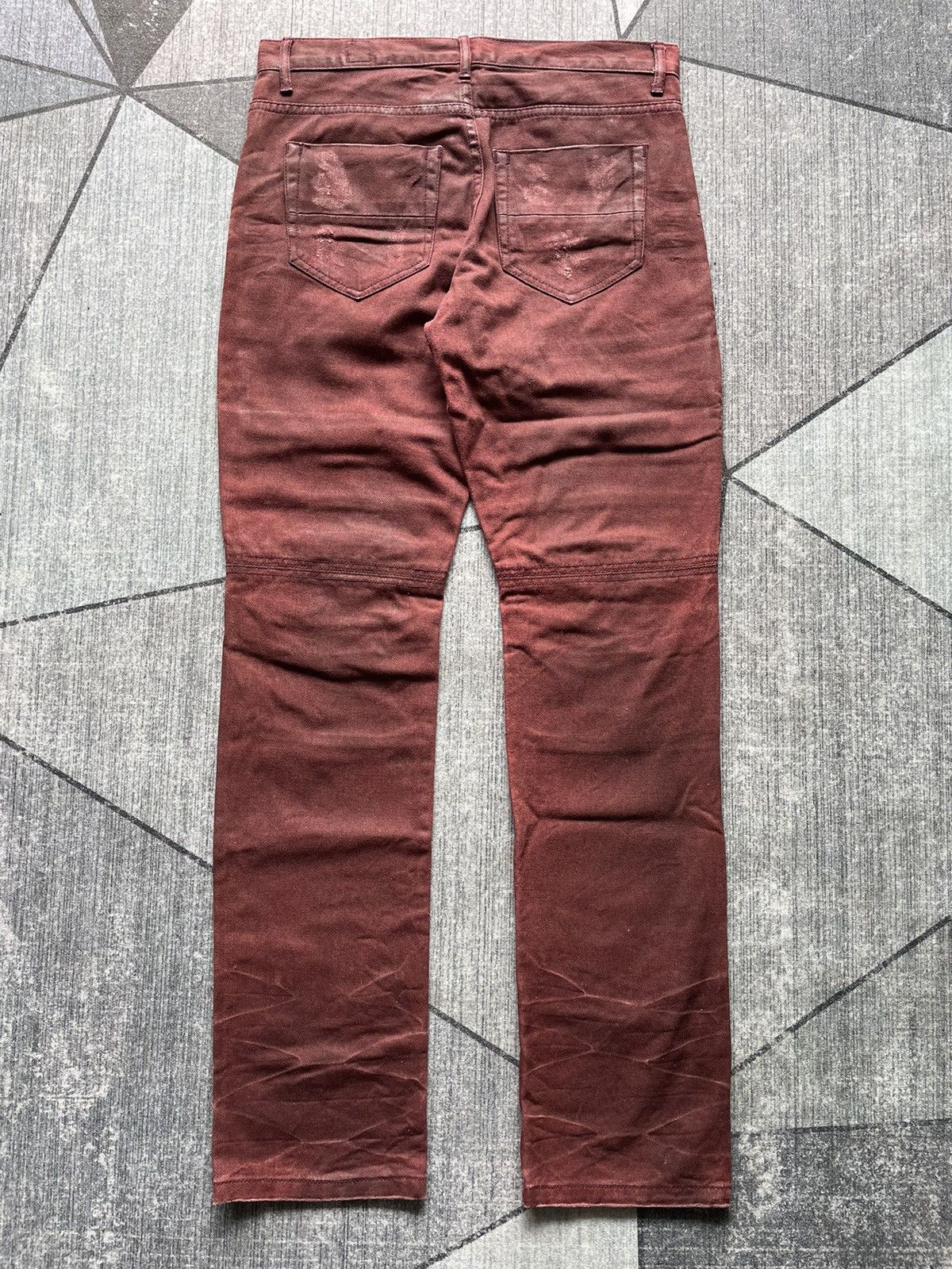 semanticdesign Vintage Semantic Design Distressed Denim Pants Size US 33 - 2 Thumbnail