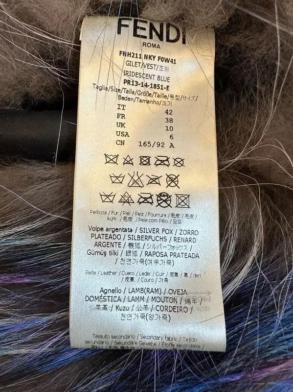 Fendi Fendi Stylish Spring Autumn Gradient Short Coat . Size S / US 4 / IT 40 - 6 Thumbnail