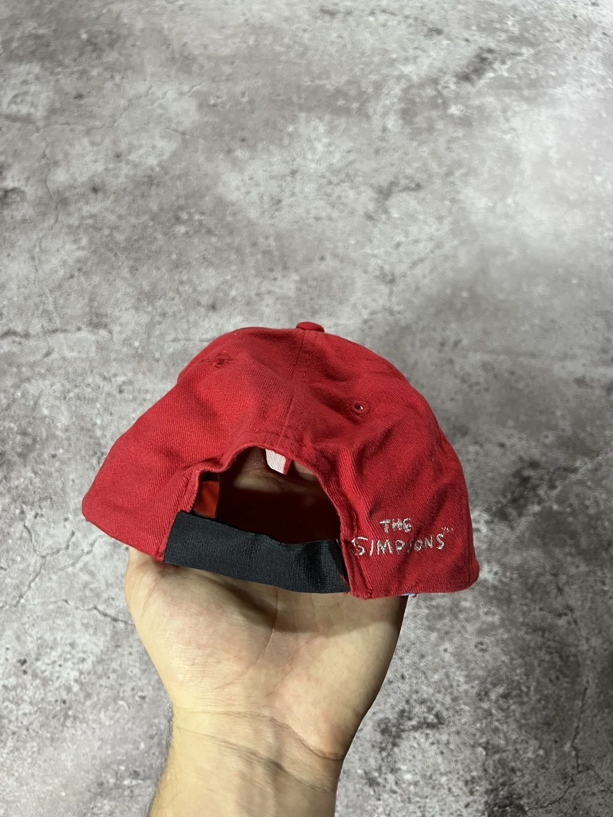 The Simpsons Vintage The Simpson Bart Cap 90s StreetWear Y2K Casual Style Size ONE SIZE - 4 Thumbnail
