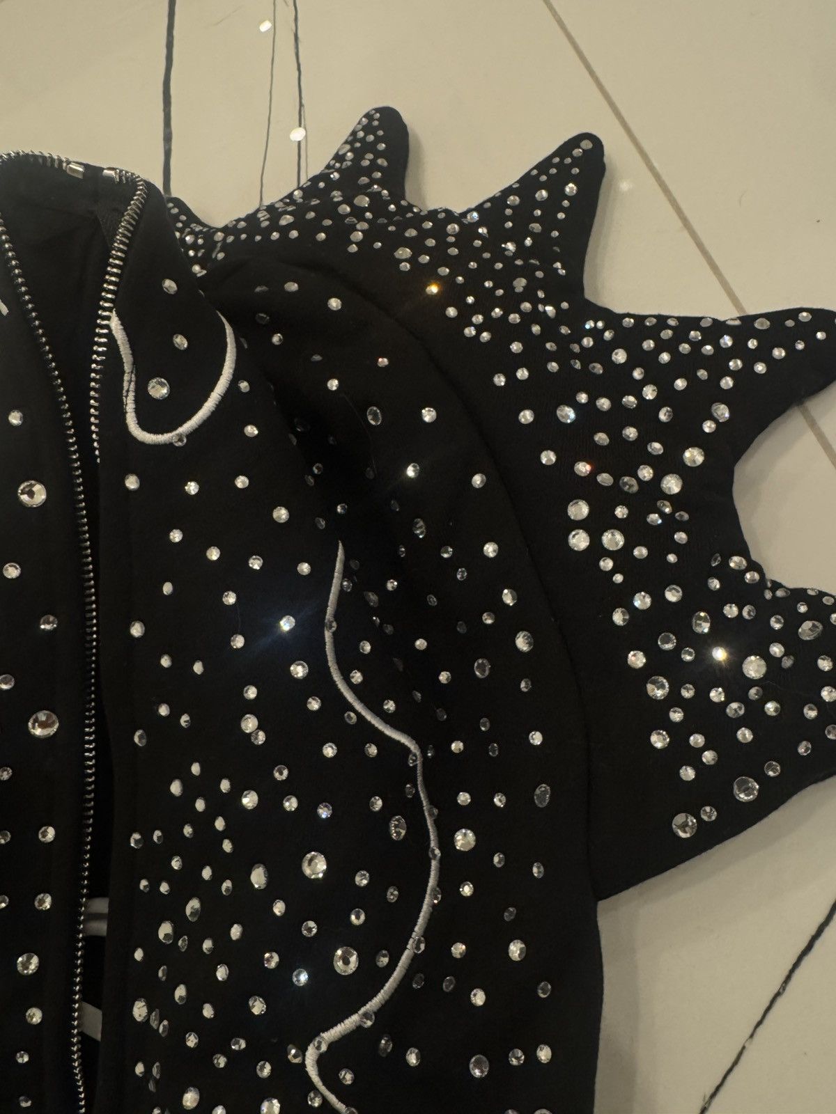 Billionaire Studios Billionaire Studios Rhinestone Zip-Up Size US S / EU 44-46 / 1 - 3 Thumbnail