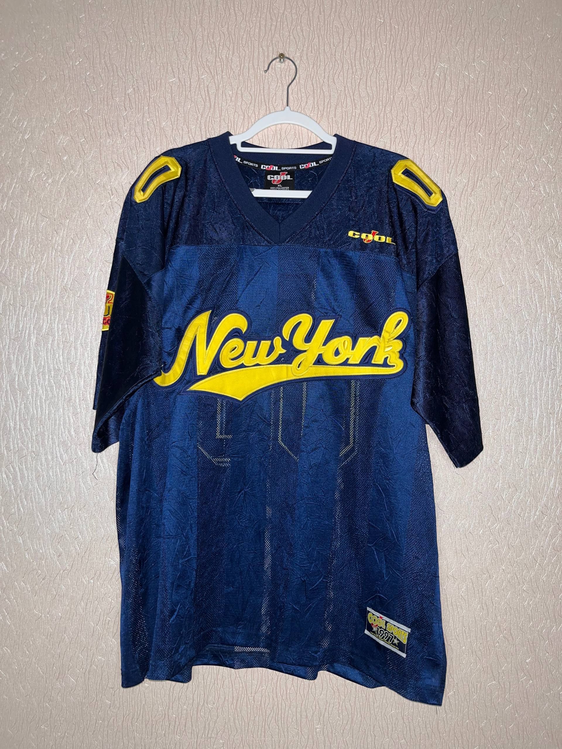 Vintage Vintage 90’s New York Baggy Jersey #00 Size US XXL / EU 58 / 5 - 1 Thumbnail