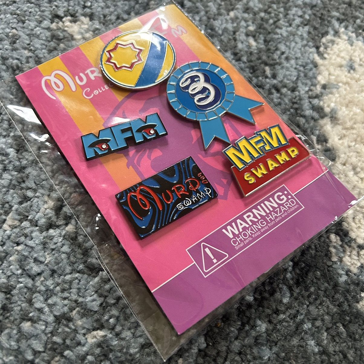Designer × Disney × murd333r.fm MFM333.com BOOTLEG DiSNEY ENAMEL PiN SET 2 Size ONE SIZE - 2 Thumbnail