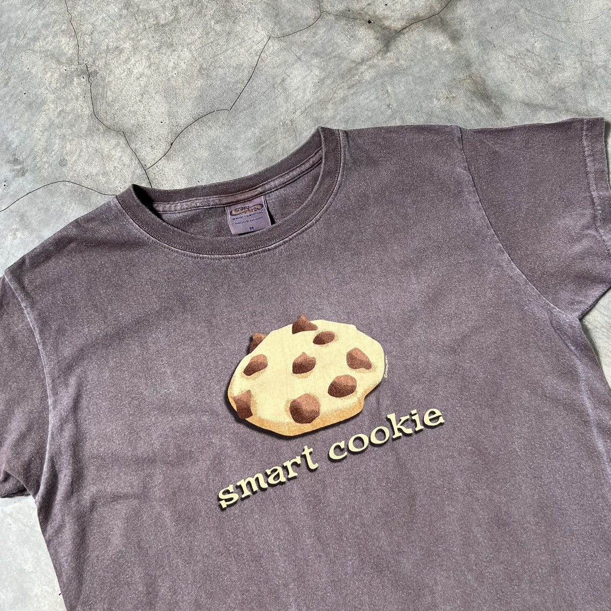 Vintage Vintage Crazy Shirt Tee “ smart cookie “ Size US M / EU 48-50 / 2 - 2 Thumbnail