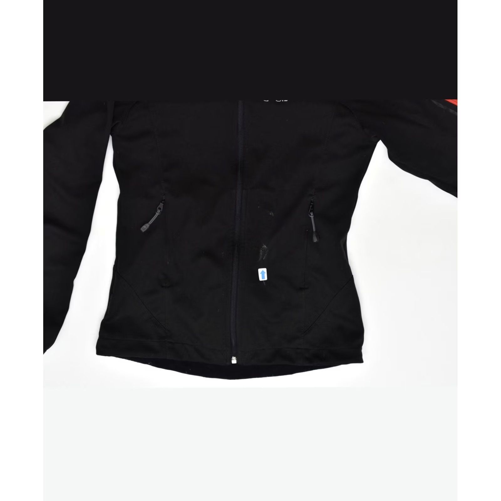 Vintage MILLET Womens Tracksuit Top Jacket UK 6 XS Black Polyester Size XS / US 0-2 / IT 36-38 - 3 Thumbnail