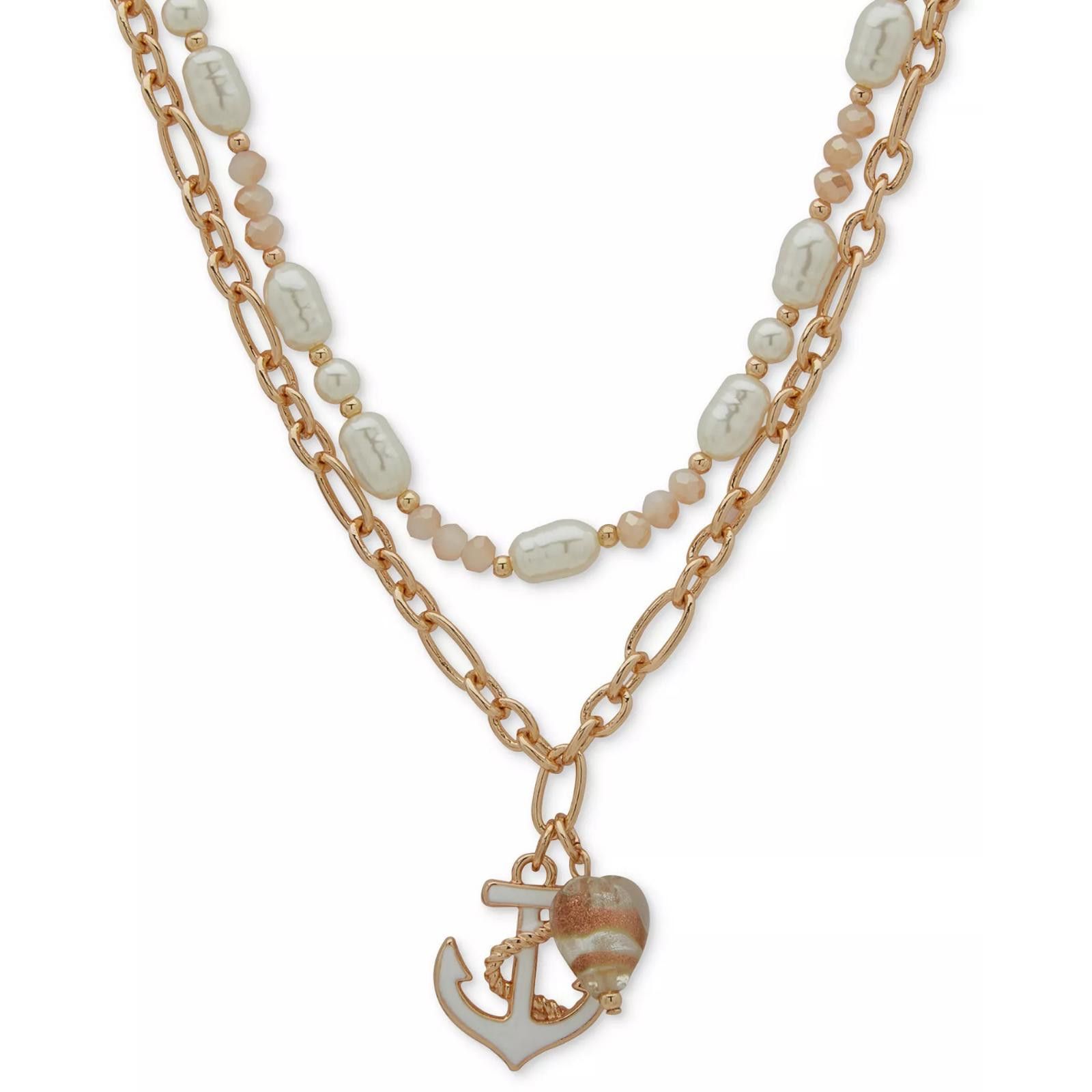 Other lonna & lilly Gold-Tone Sea Life Layered Pendant Necklace Size ONE SIZE - 1 Thumbnail