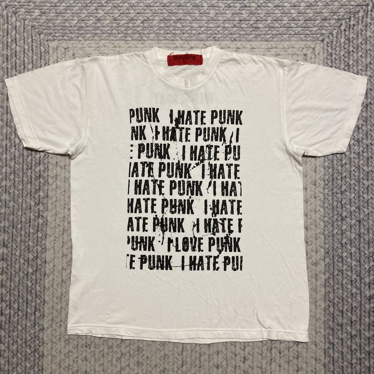 Japanese Brand Rare Japanese Brand ‘I Hate Punk’ Seditionaries Tees Size US L / EU 52-54 / 3 - 1 Thumbnail
