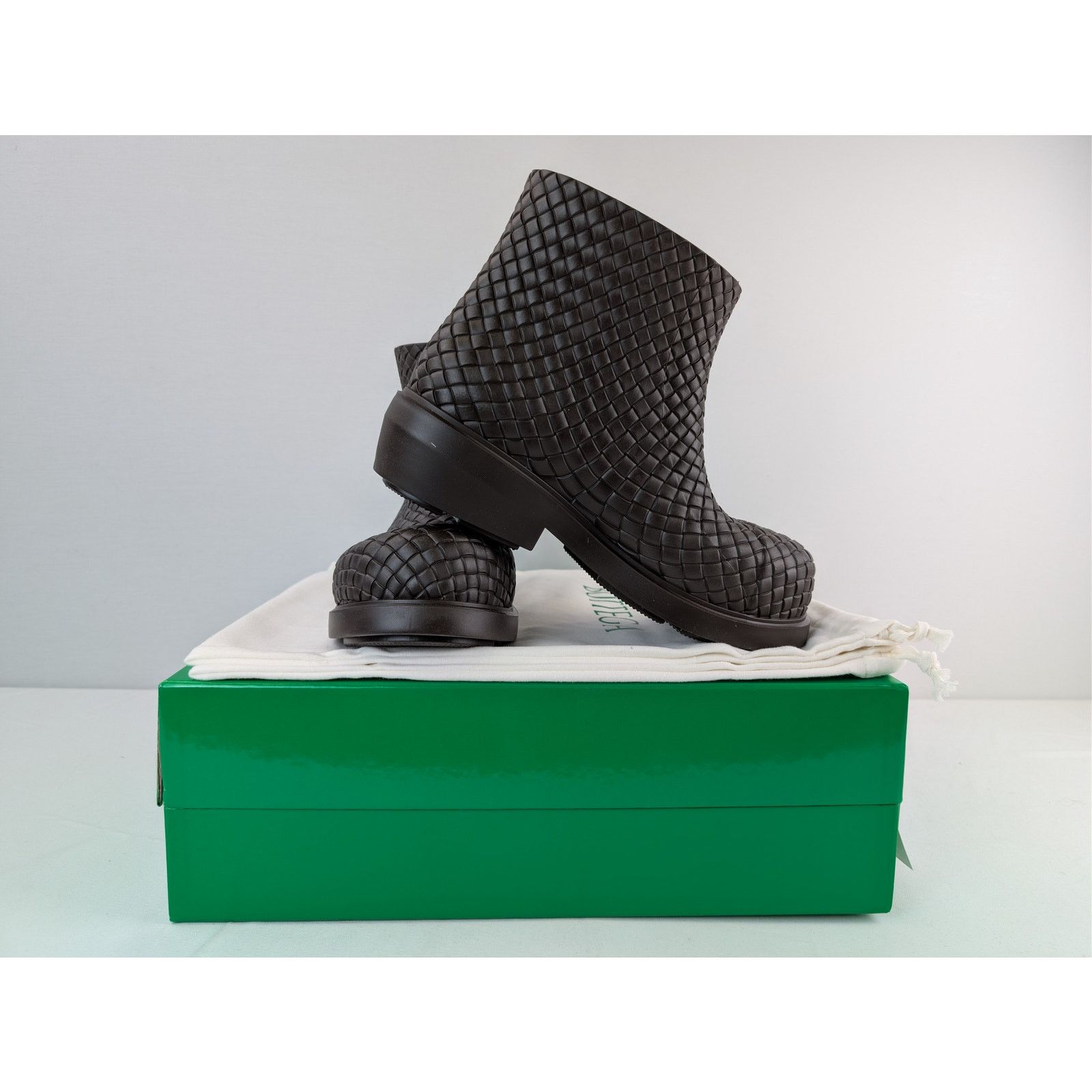 Bottega Veneta o1rshd1 Q:2 / Biogum Fireman Ankle Boots in Fondant Size US 11 / EU 44 - 15 Thumbnail