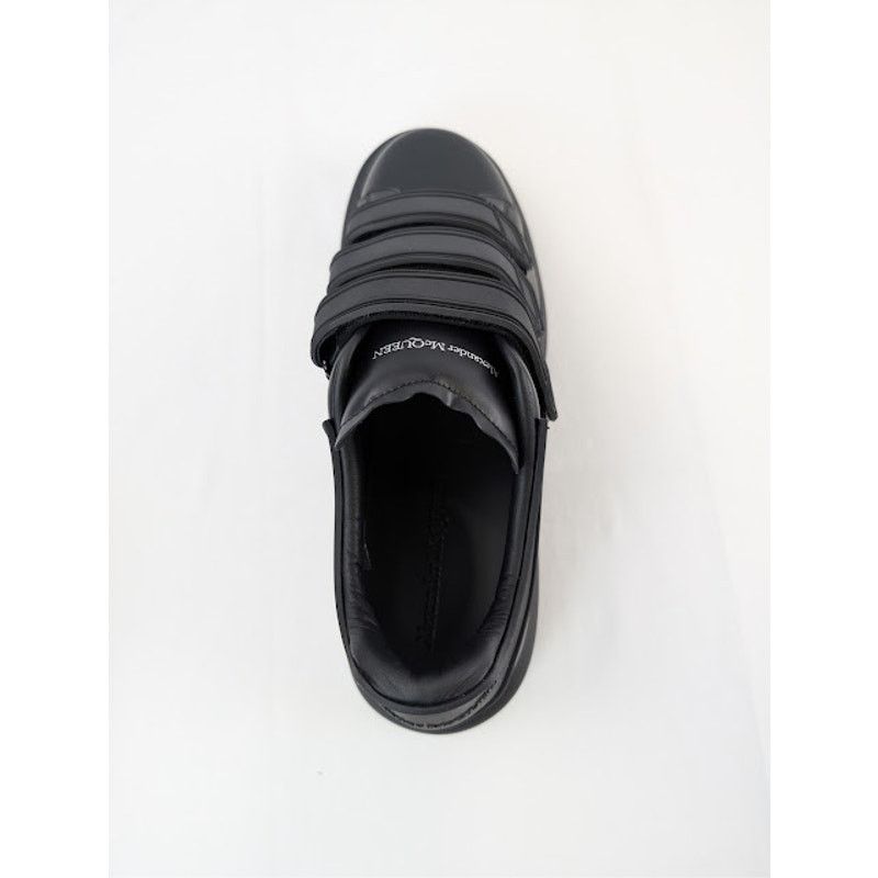 Alexander McQueen o1rshd1 Larry Oversized Triple Strap Sneaker in Black Size US 11 / EU 44 - 18 Thumbnail