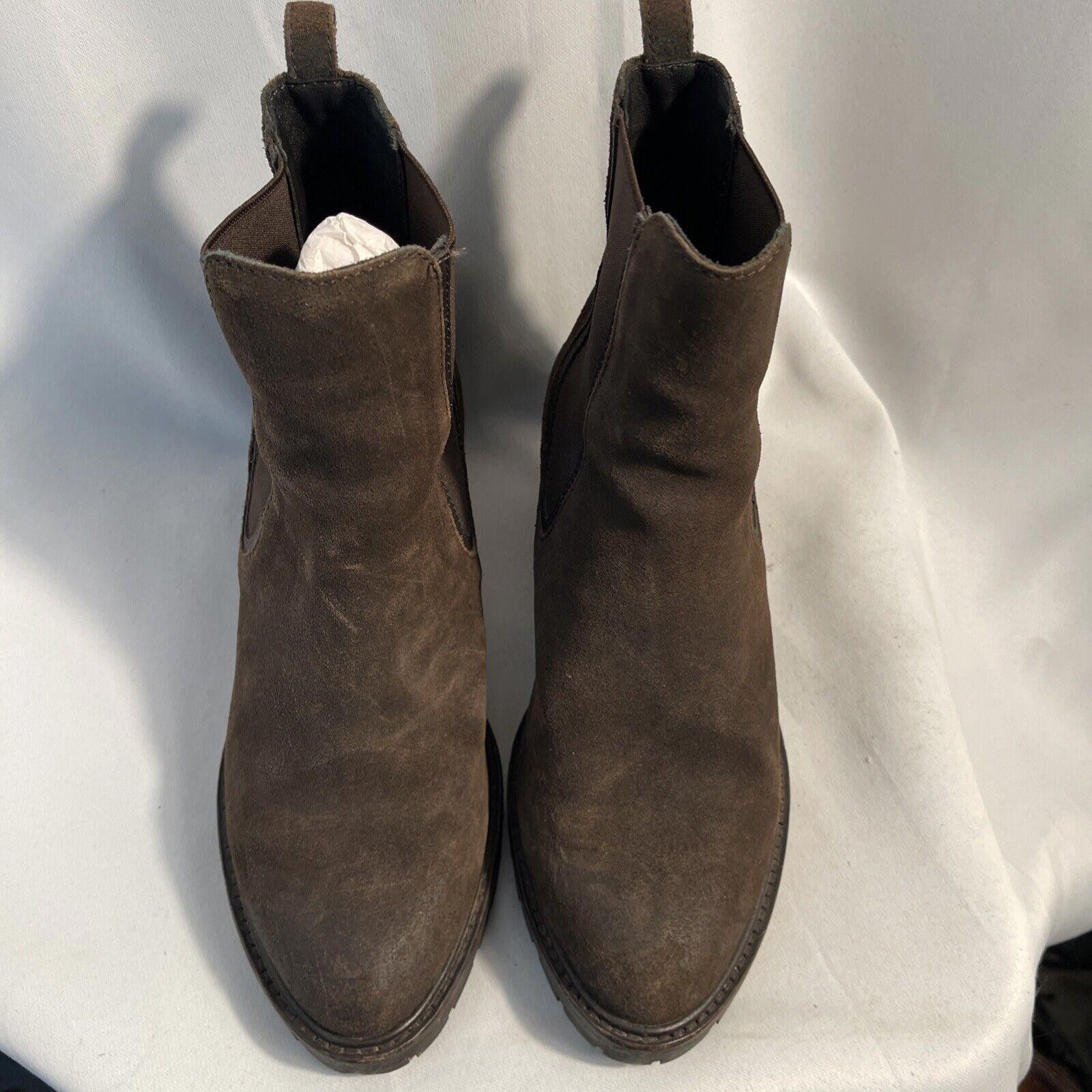 Designer Thursday Everyday Boot Women Brown Matte SuedeShoes Sz 8 Size US 8 / IT 38 - 1 Thumbnail