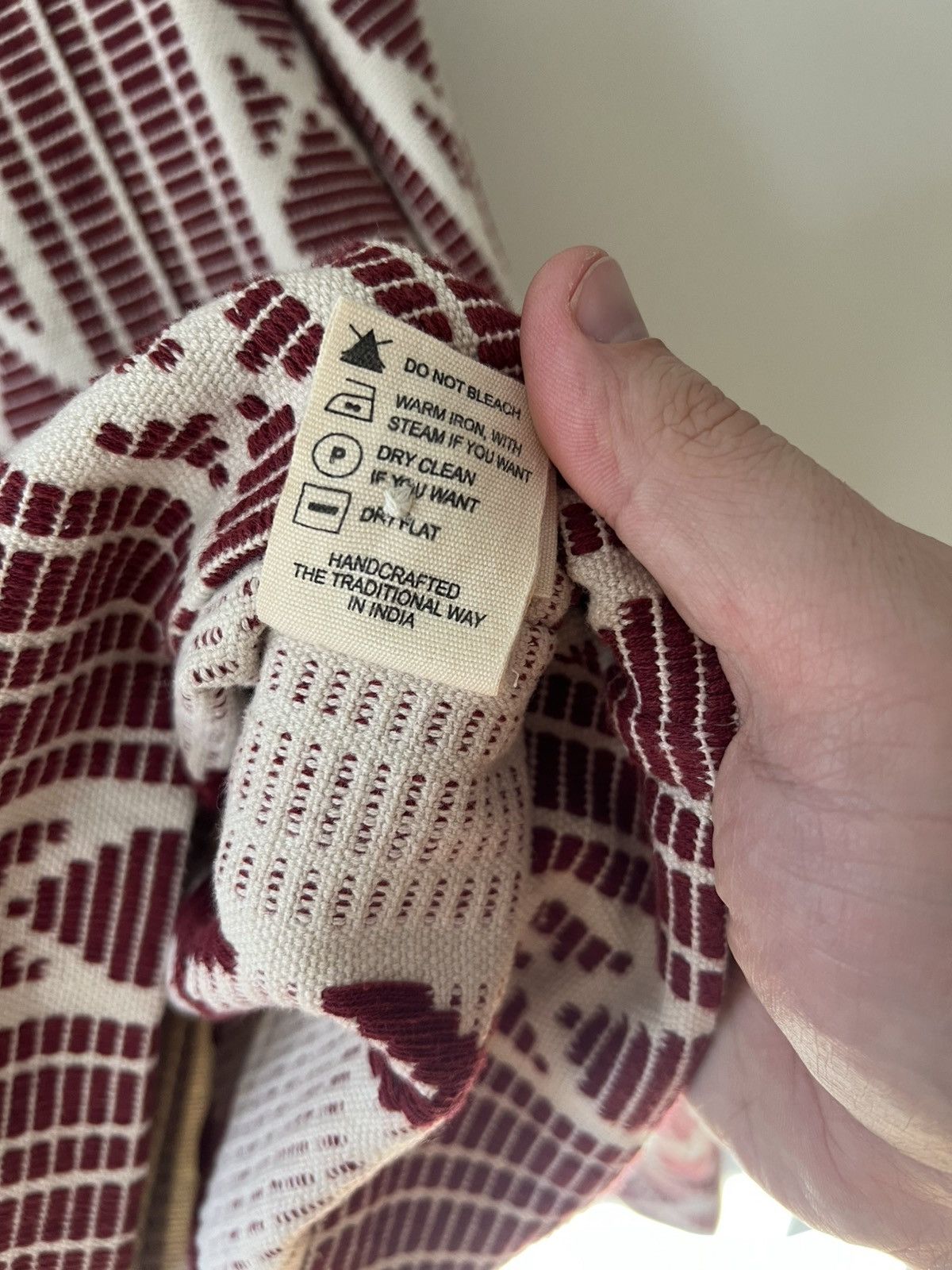 Kardo Bodhi Jacquard Cotton Jacket Size US XXL / EU 58 / 5 - 7 Thumbnail