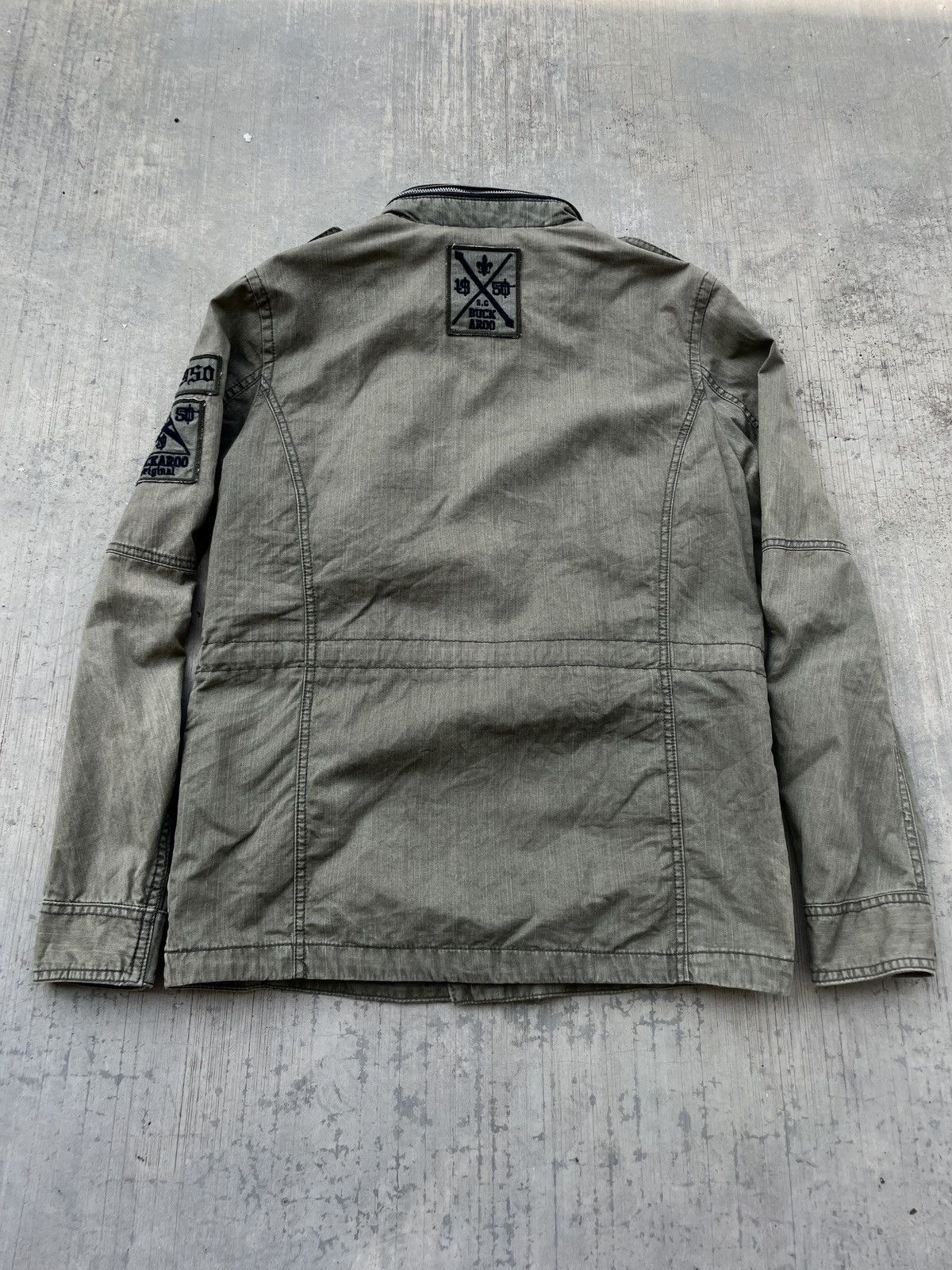 Japanese Brand 2000s JAPANESE BRAND BUCKAROO BONO HOOD MILLITARY JACKET LGB Size US M / EU 48-50 / 2 - 7 Thumbnail