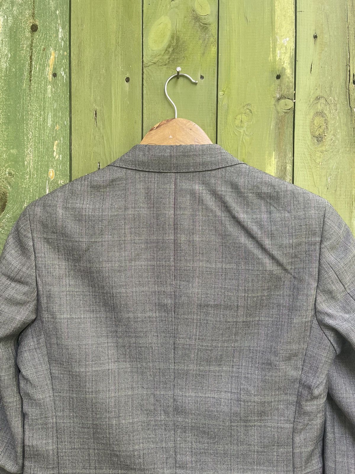 Guy Laroche × Japanese Brand × Vintage Vintage Guy Laroche Grey Wool Blazer Made in Japan (90s Era) Size 38R - 6 Thumbnail