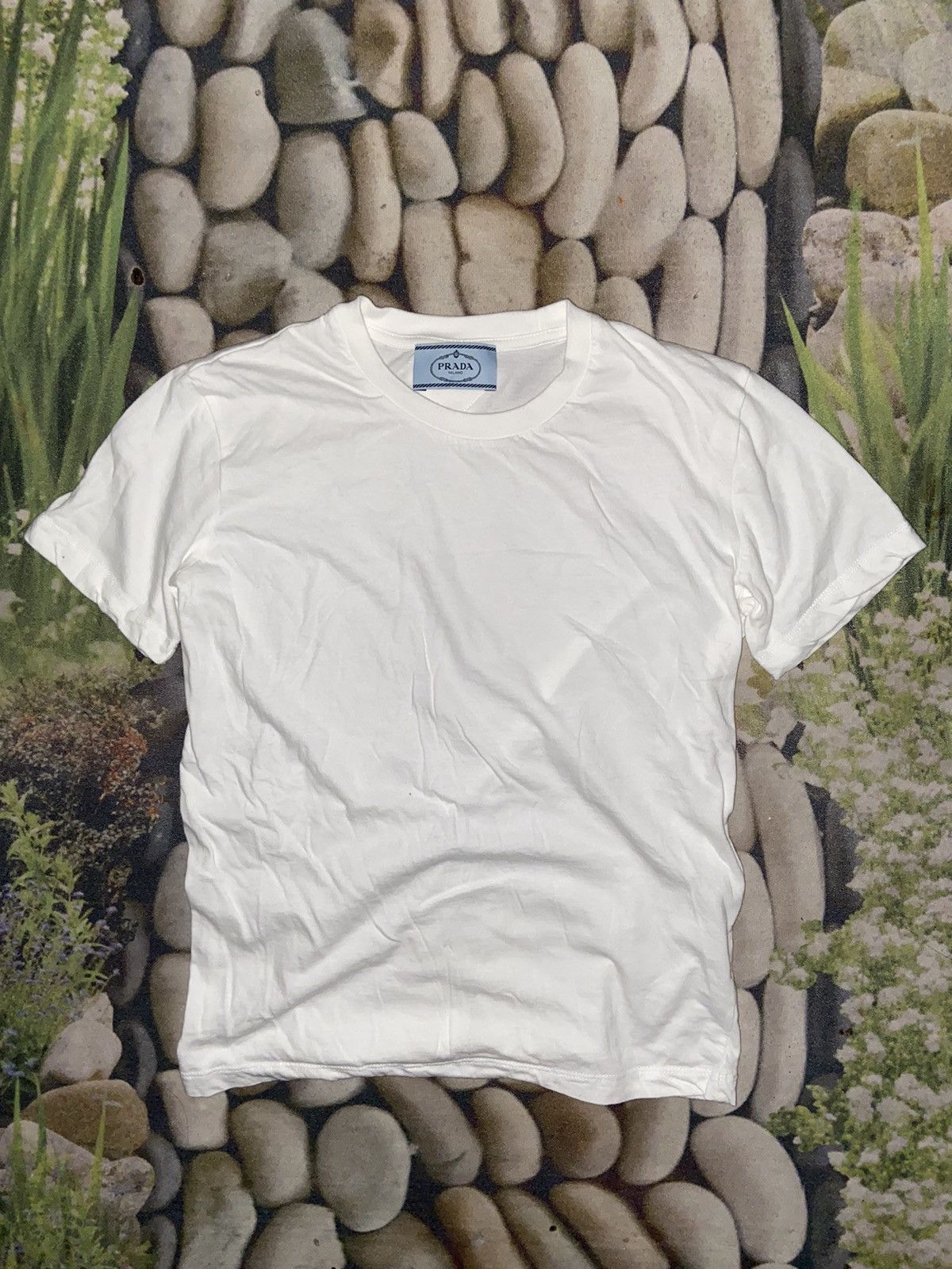 Designer × Prada PRADA TEE WOMEN SHIRT SHORTSLEEVE Size S / US 4 / IT 40 - 1 Thumbnail