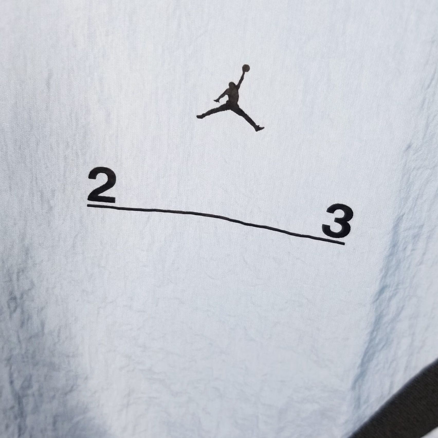Nike Nike Jordan 23 Engineered Windbreaker Jacket Men Large Carolina Blue Rare Color Size US L / EU 52-54 / 3 - 3 Thumbnail