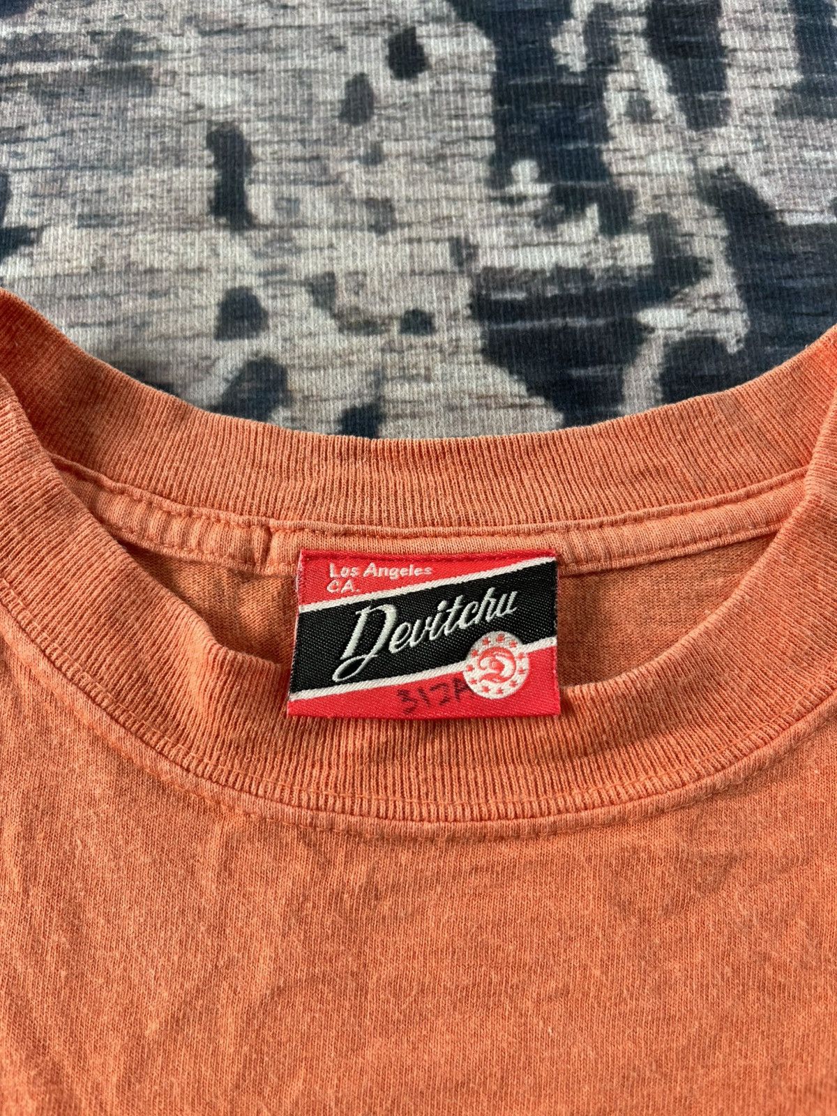 Vintage 🔥Devichu Street custom Skull Motor Backhit Tees Size US M / EU 48-50 / 2 - 3 Thumbnail