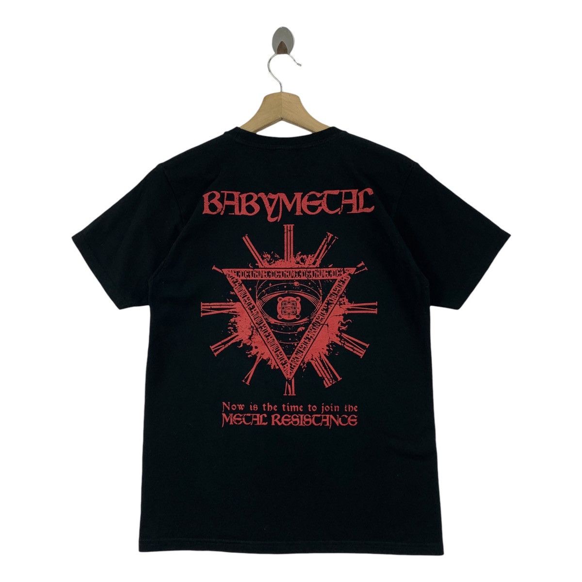 Band Tees × Japanese Brand × Vintage Vintage BABY METAL The One Japanese band tee Size US M / EU 48-50 / 2 - 4 Thumbnail