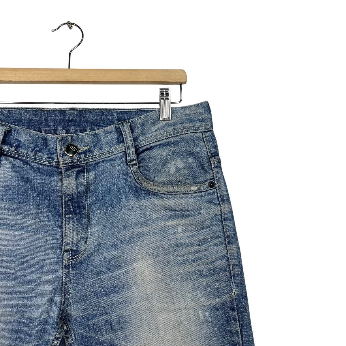 Other Vintage GRF Distressed Denim Jeans Size US 34 / EU 50 - 5 Thumbnail