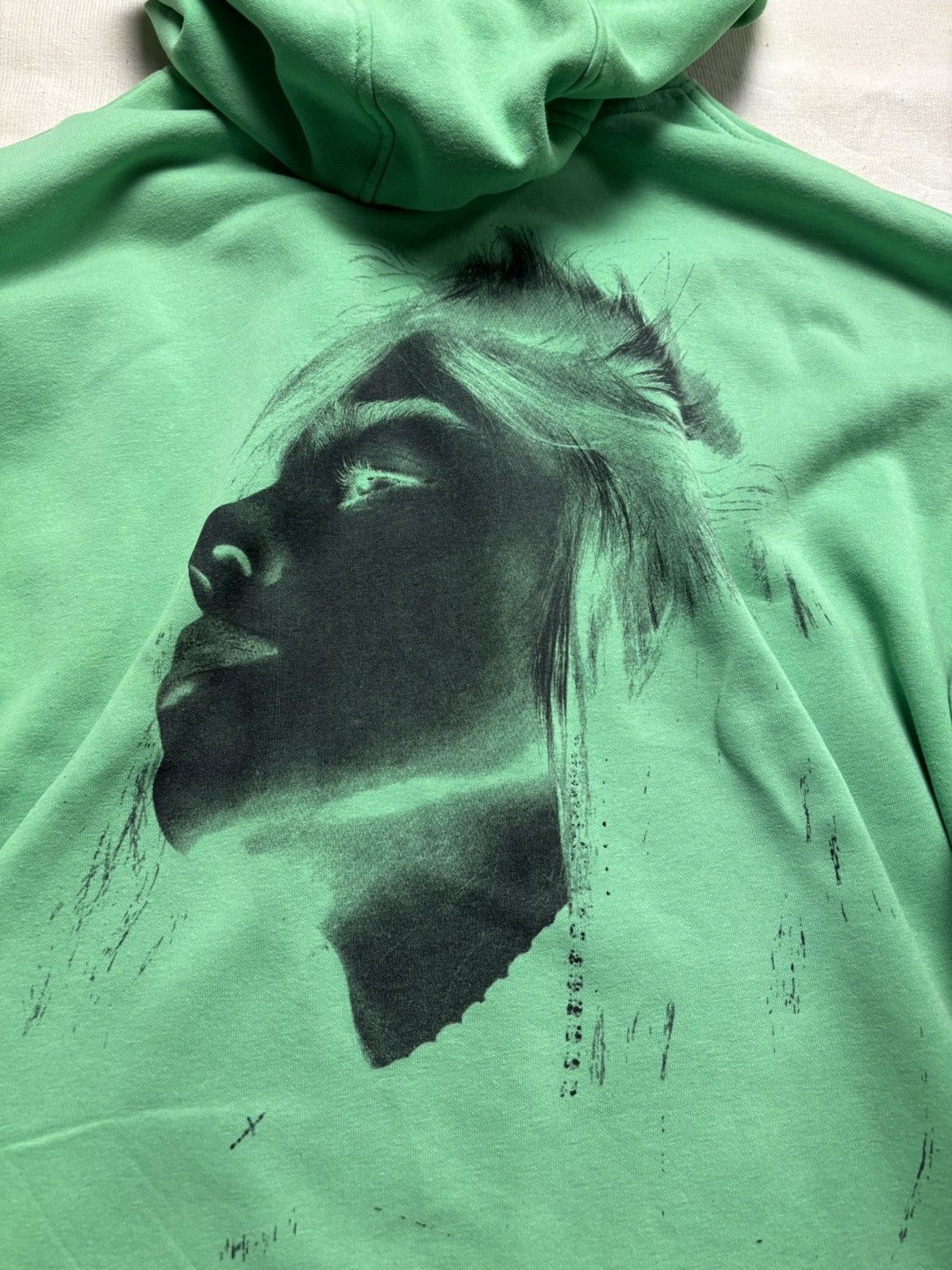 Billie eilish merch hoodie best sale neon green