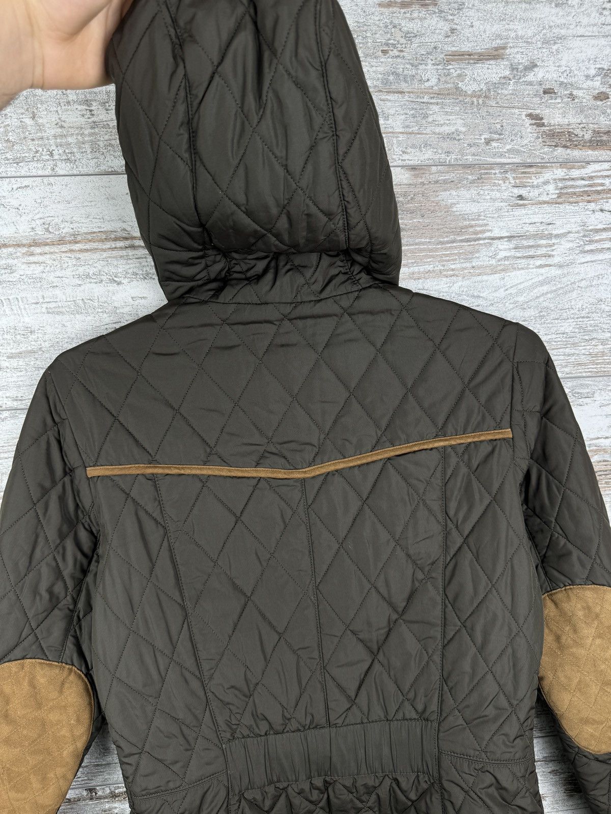 Barbour Women’s Barbour Draycott Jacket quilted brown size UK 8 Size S / US 4 / IT 40 - 14 Thumbnail