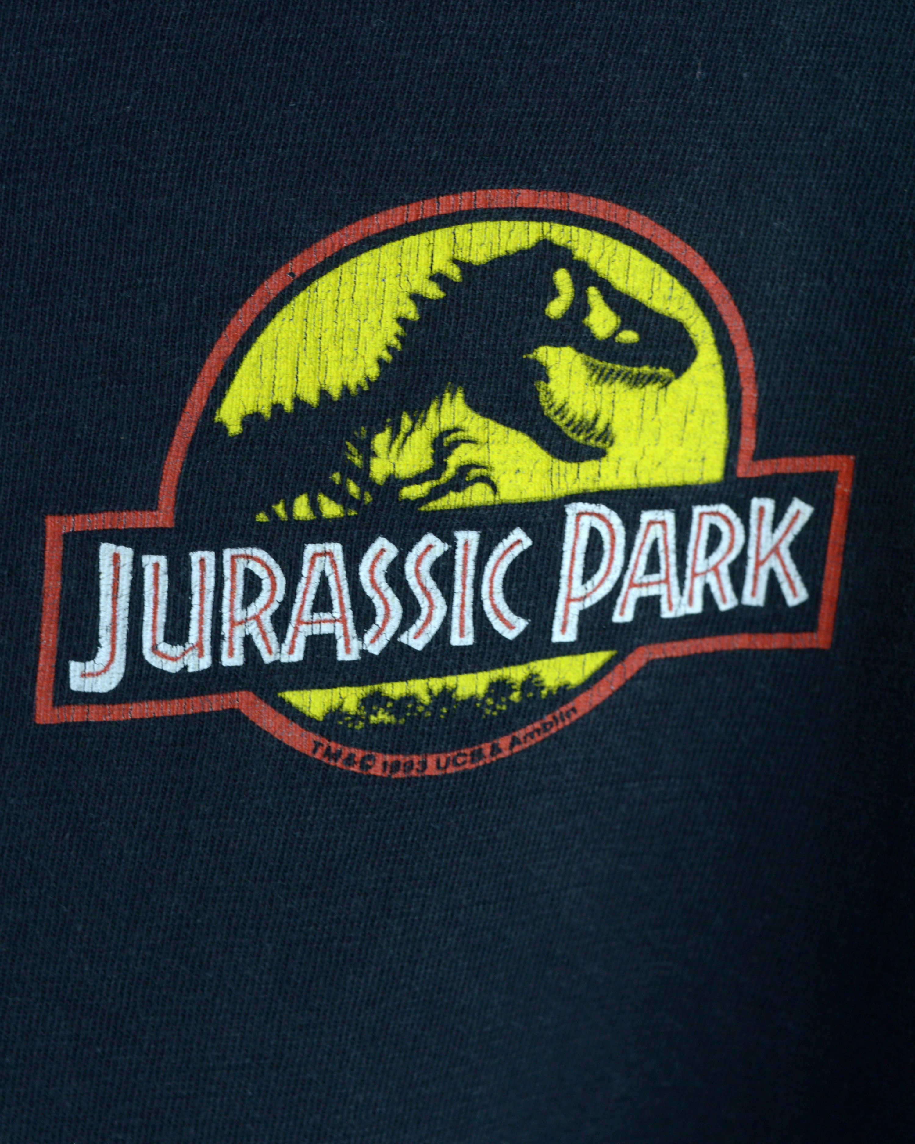 Vintage Vintage Jurassic Park 1993 promo t shirt Size US L / EU 52-54 / 3 - 3 Thumbnail