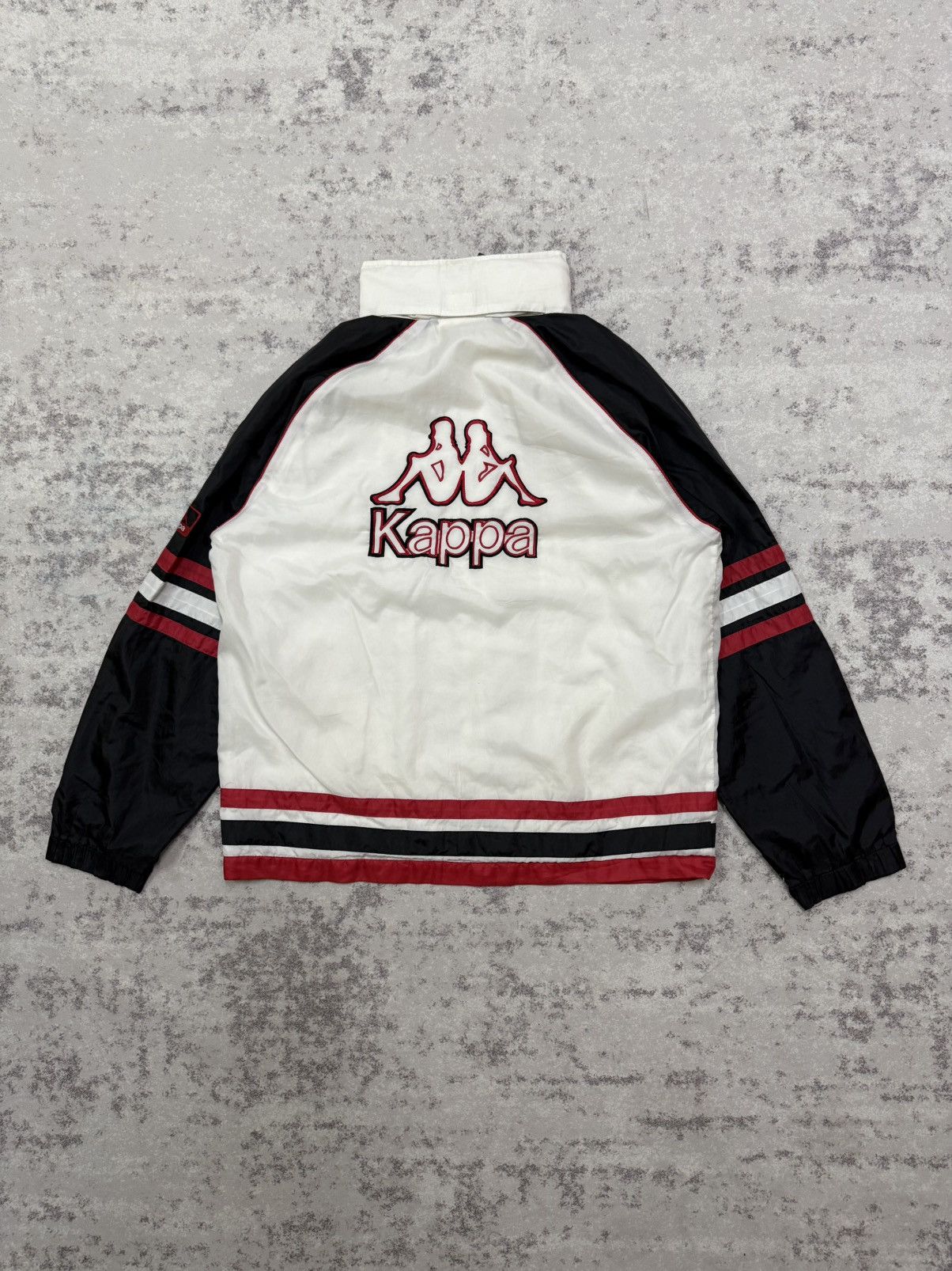 Kappa Vintage 90s Kappa Embroidery Logo Windbreaker Jacket Size US XXL / EU 58 / 5 - 13 Thumbnail