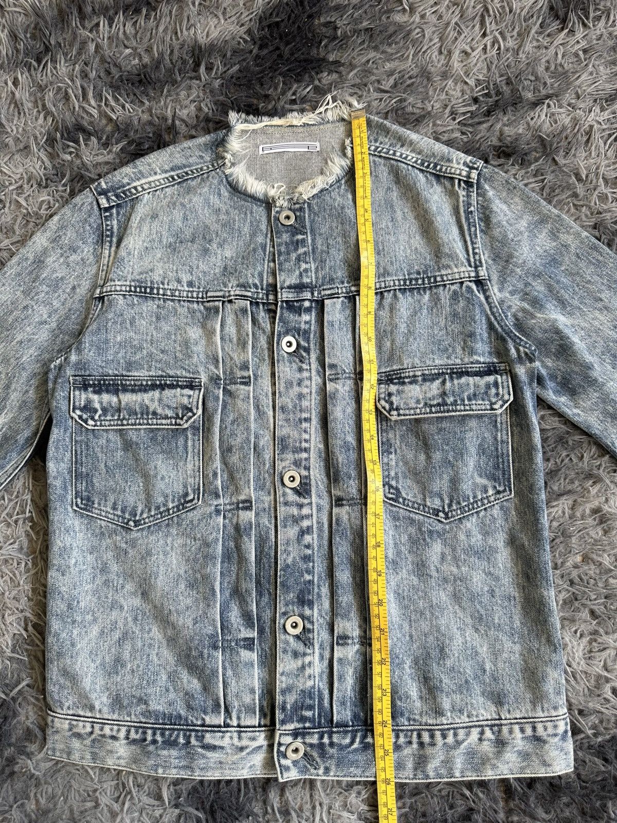Japanese Brand 15FW - Archive AG by Experiment denim jacket Size US L / EU 52-54 / 3 - 20 Thumbnail