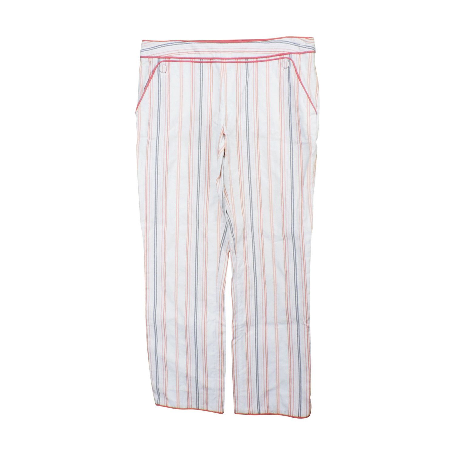 Givenchy GIVENCHY STRIPED CASUAL LONG PANTS Size 26" / US 2 / IT 38 - 1 Thumbnail