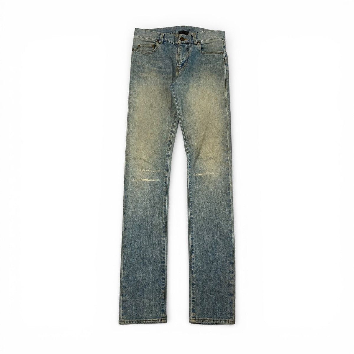 Saint Laurent Paris D02 Distressed Denim