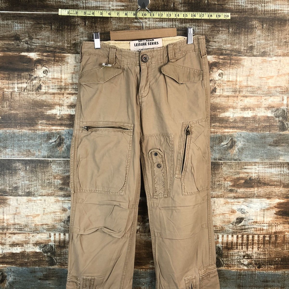 Japanese Brand DLL Lift Adam Utility tactical Cargo Multipocket Pants #C013 Size US 27 - 2 Thumbnail