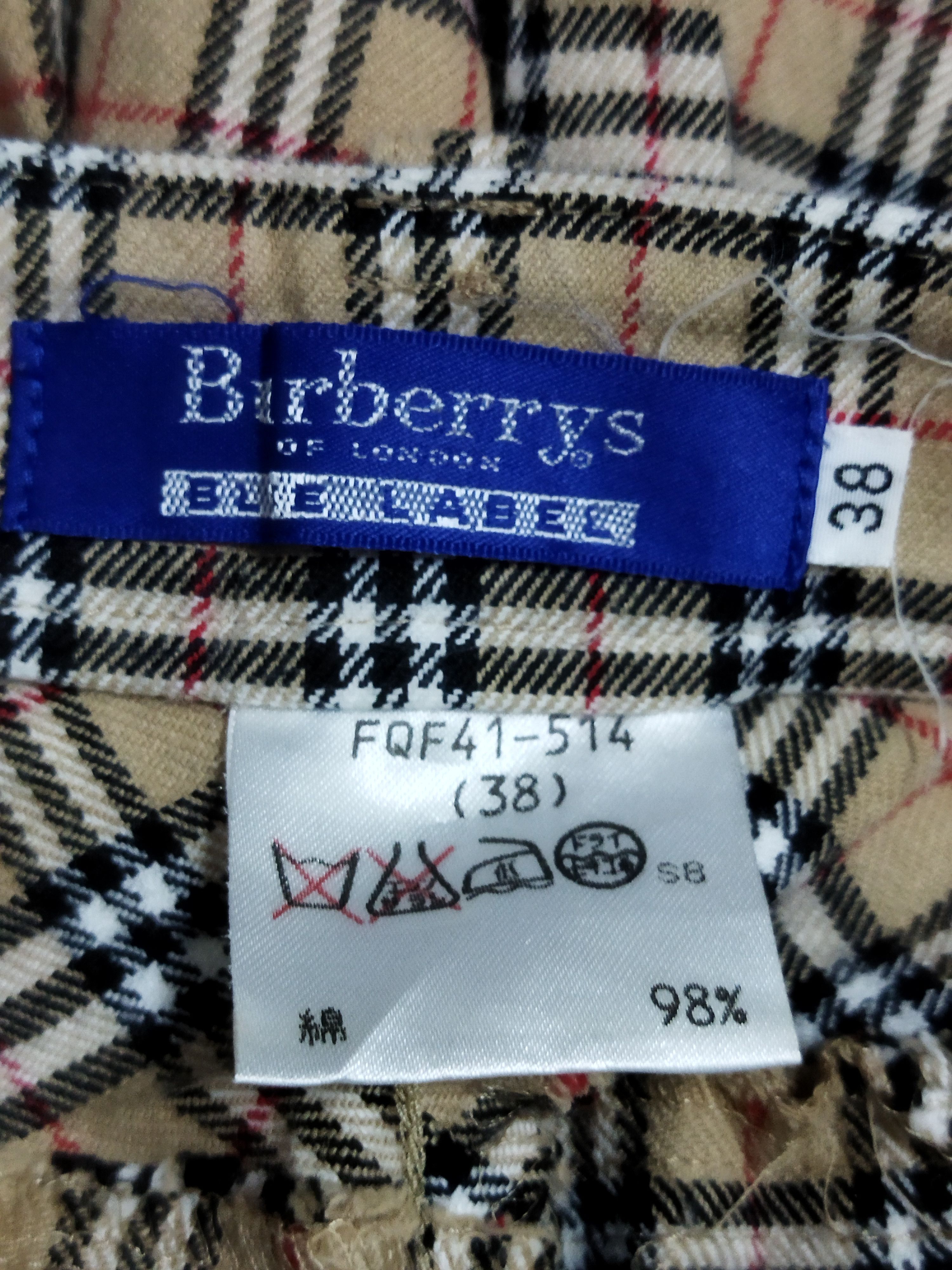 Burberry Burberry Nova Check Pants Size 26" / US 2 / IT 38 - 5 Thumbnail