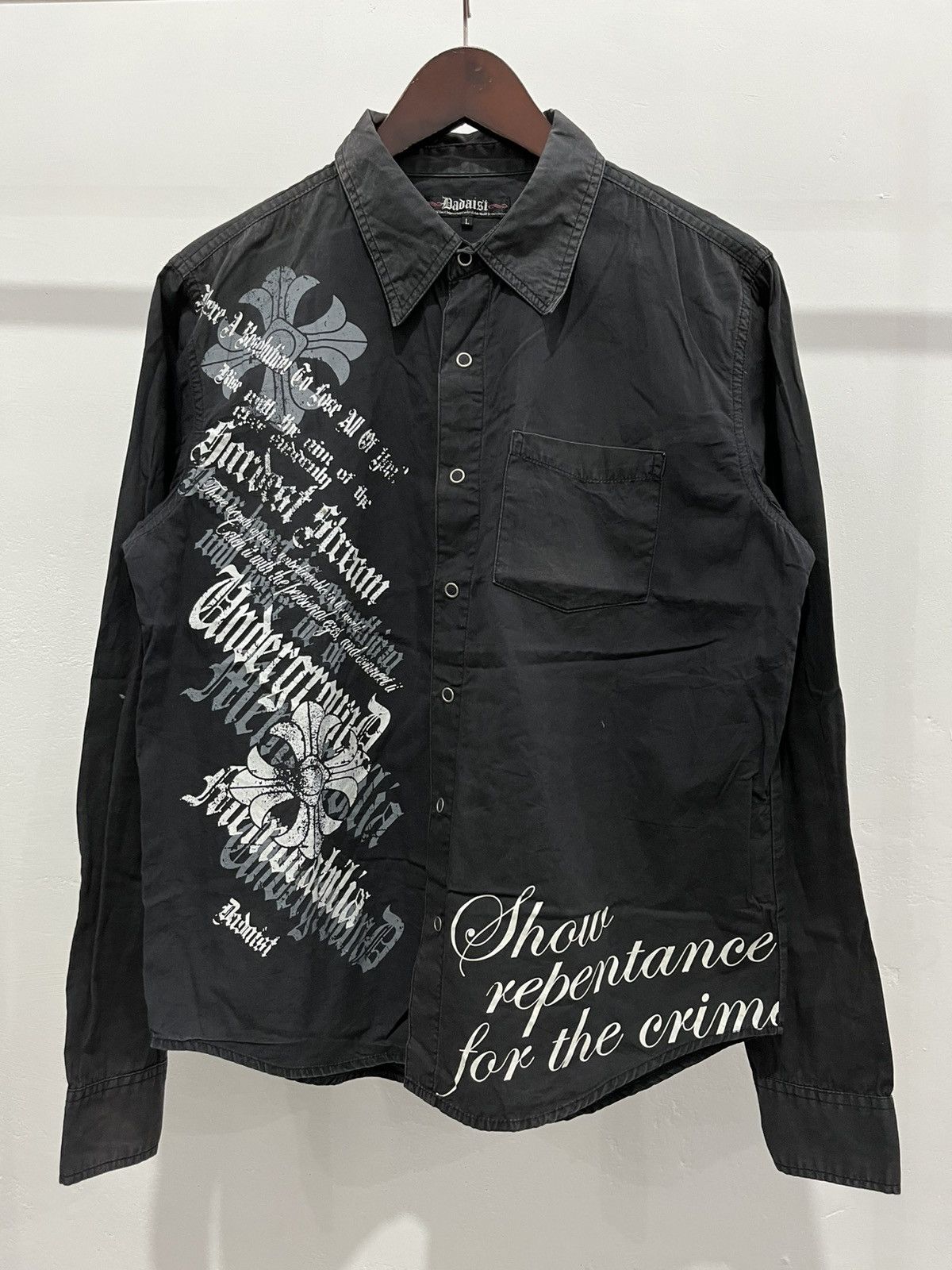 Japanese Brand Dadaist vampire shirt Size US M / EU 48-50 / 2 - 1 Thumbnail