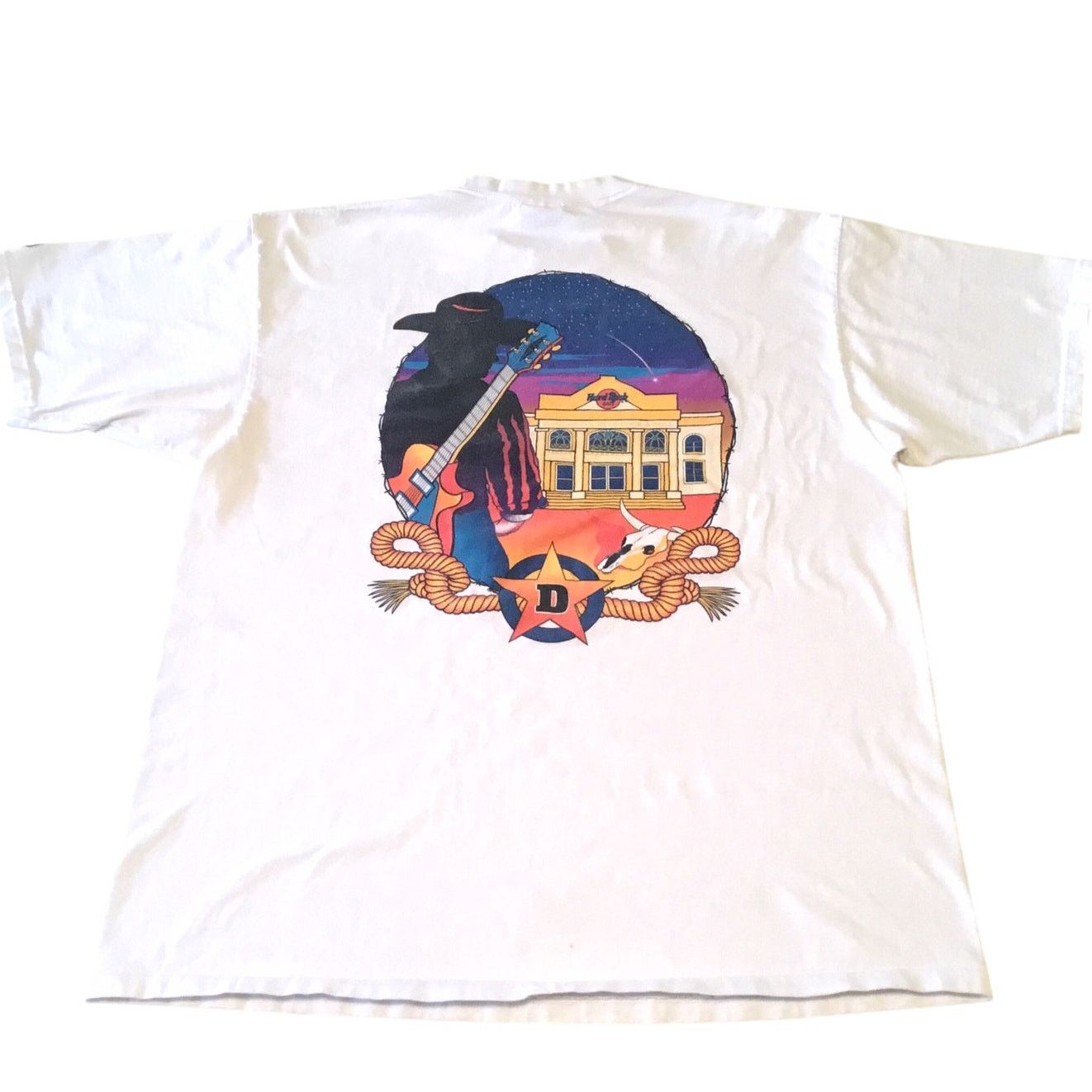 Hard Rock Cafe Hard Rock Cafe Dallas Heavy-T T-Shirt Sleeve Logo XLarge Size US XL / EU 56 / 4 - 6 Thumbnail