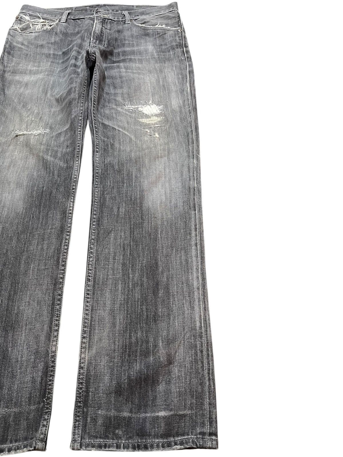 Levi's Vintage Clothing Vintage Levi’s 502 Straight Grunge Distressed Denim Size US 34 / EU 50 - 4 Thumbnail