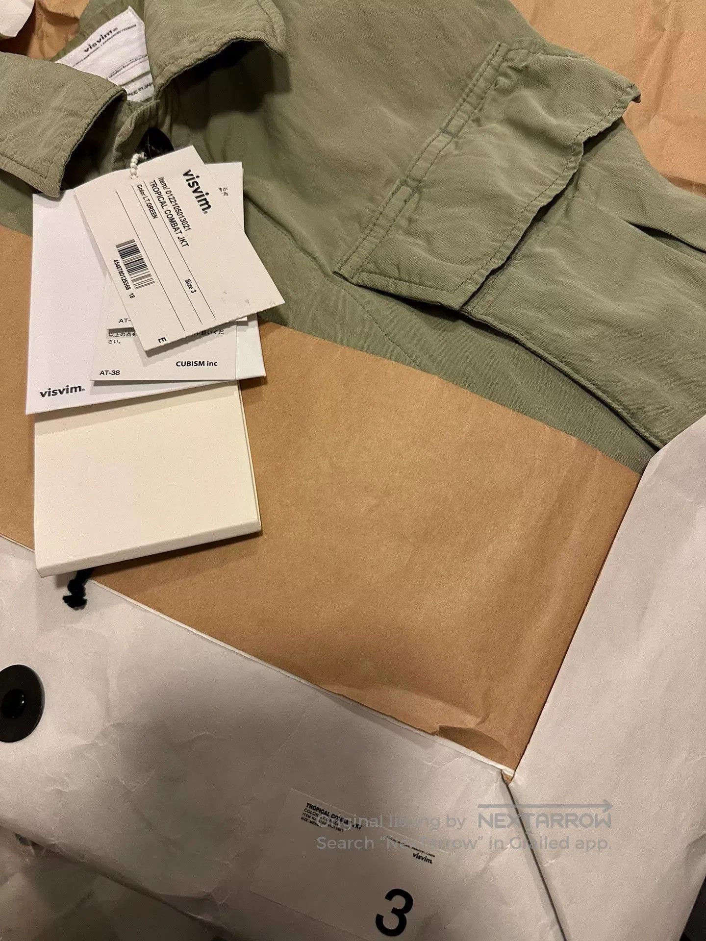 Visvim Visvim Tropical Combat M43 Jacket. Size US L / EU 52-54 / 3 - 7 Thumbnail