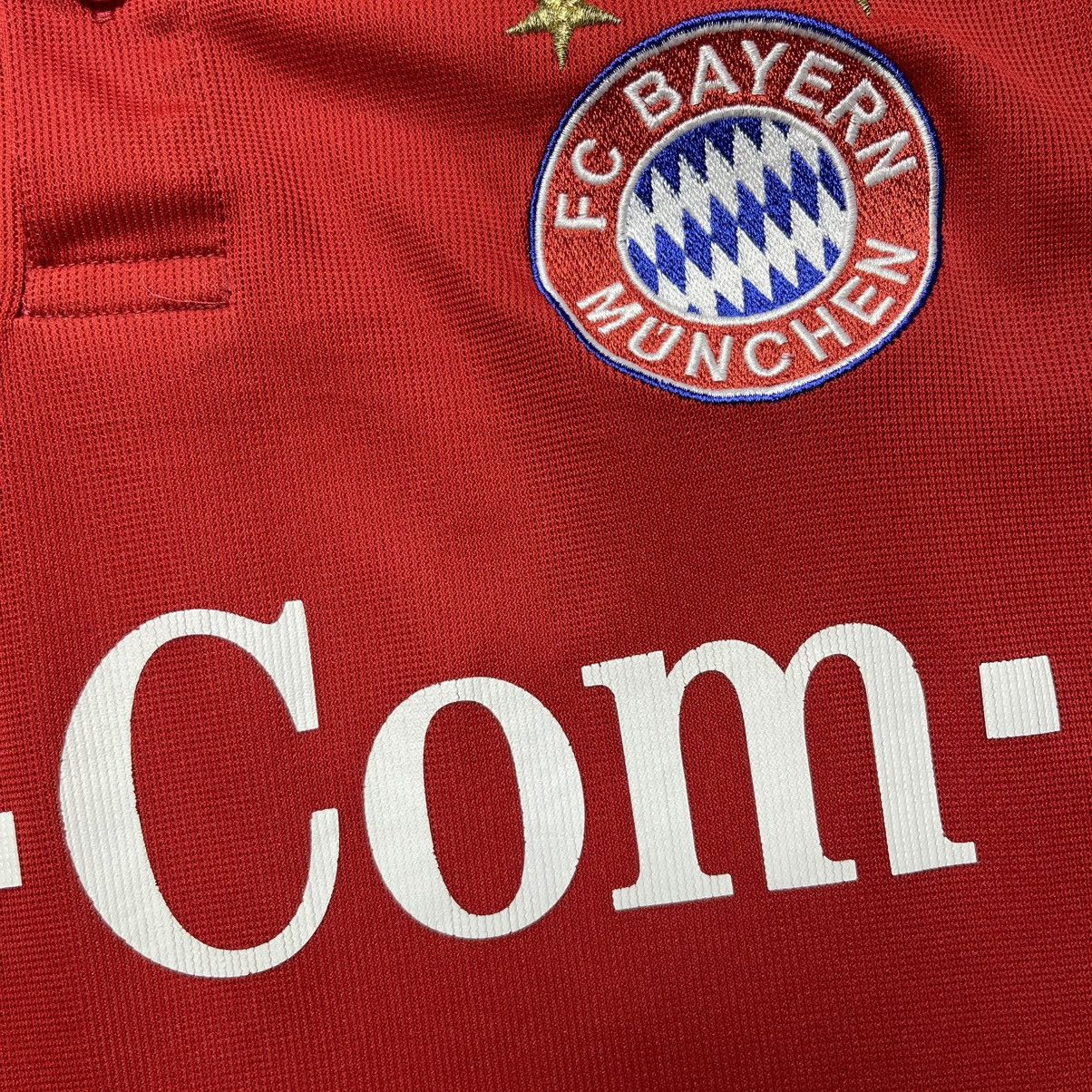 Vintage BAYERN ADIDAS 2006/2007 FOOTBALL HOME JERSEY #14 PIZZARO Size US XL / EU 56 / 4 - 7 Thumbnail