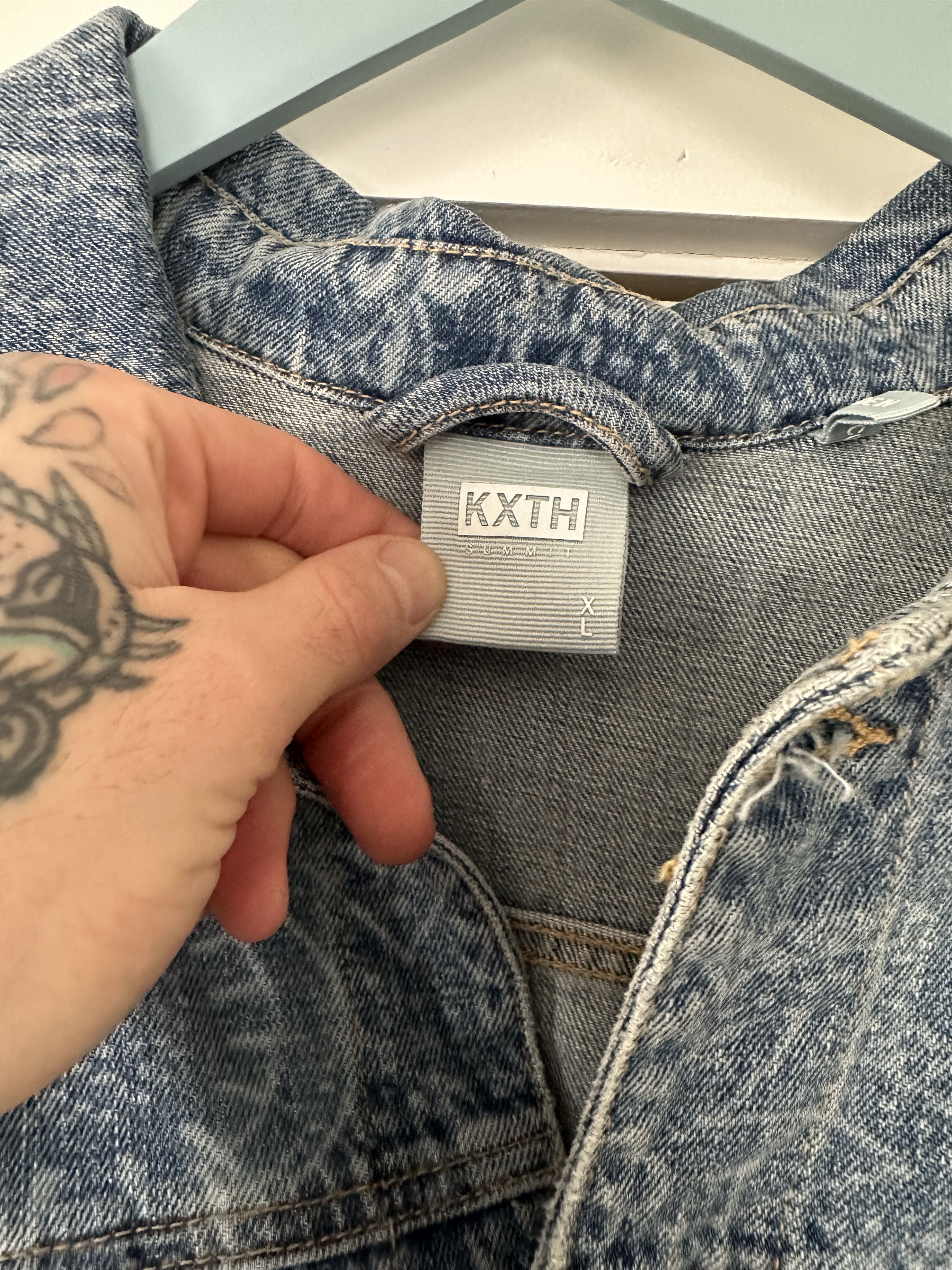 Kith Kith Laight Denim Jacket Summit Size US XL / EU 56 / 4 - 5 Thumbnail