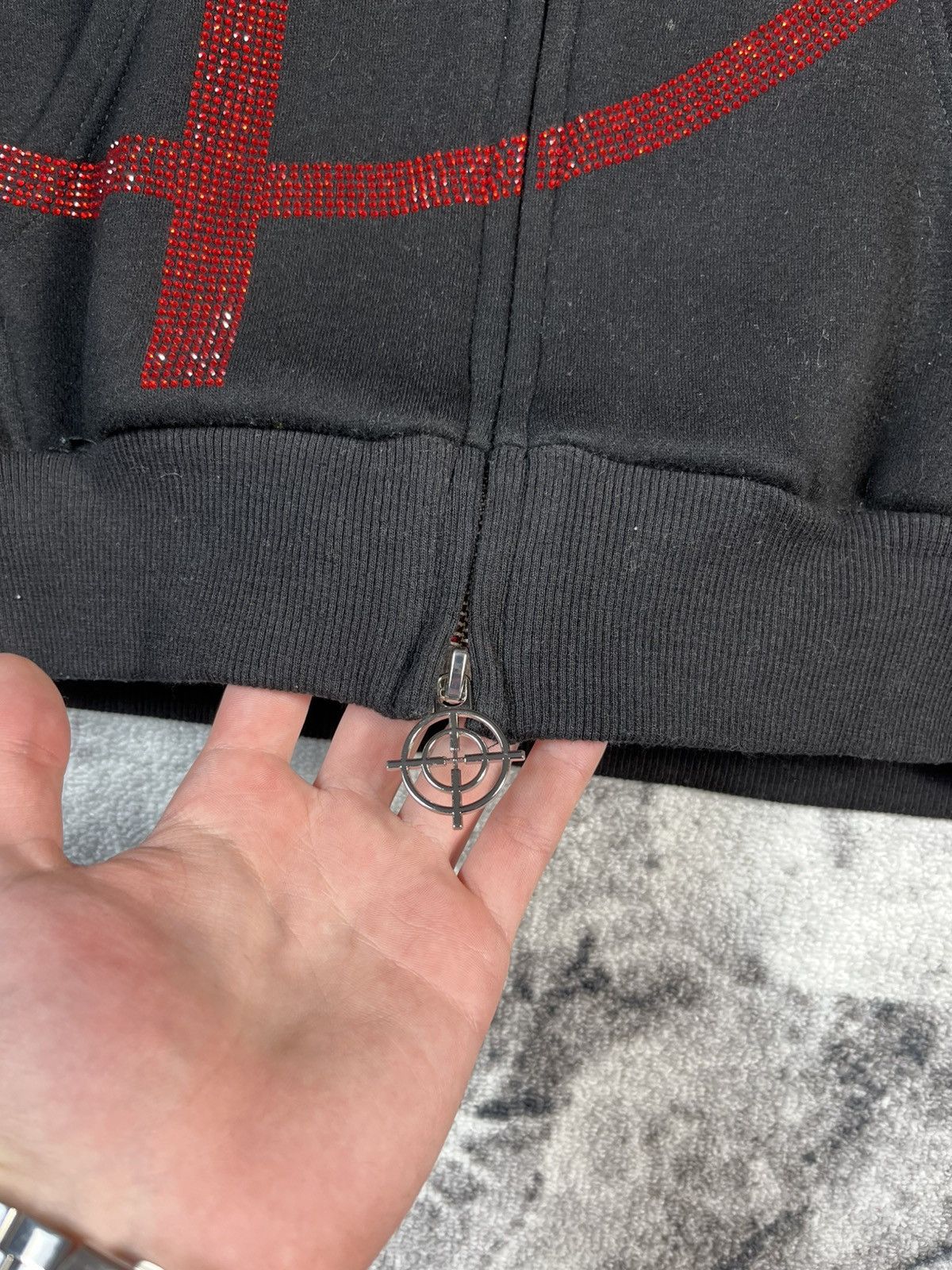 Named Collective Named Collective Target Zip Hoodie Black Red Size US M / EU 48-50 / 2 - 6 Thumbnail