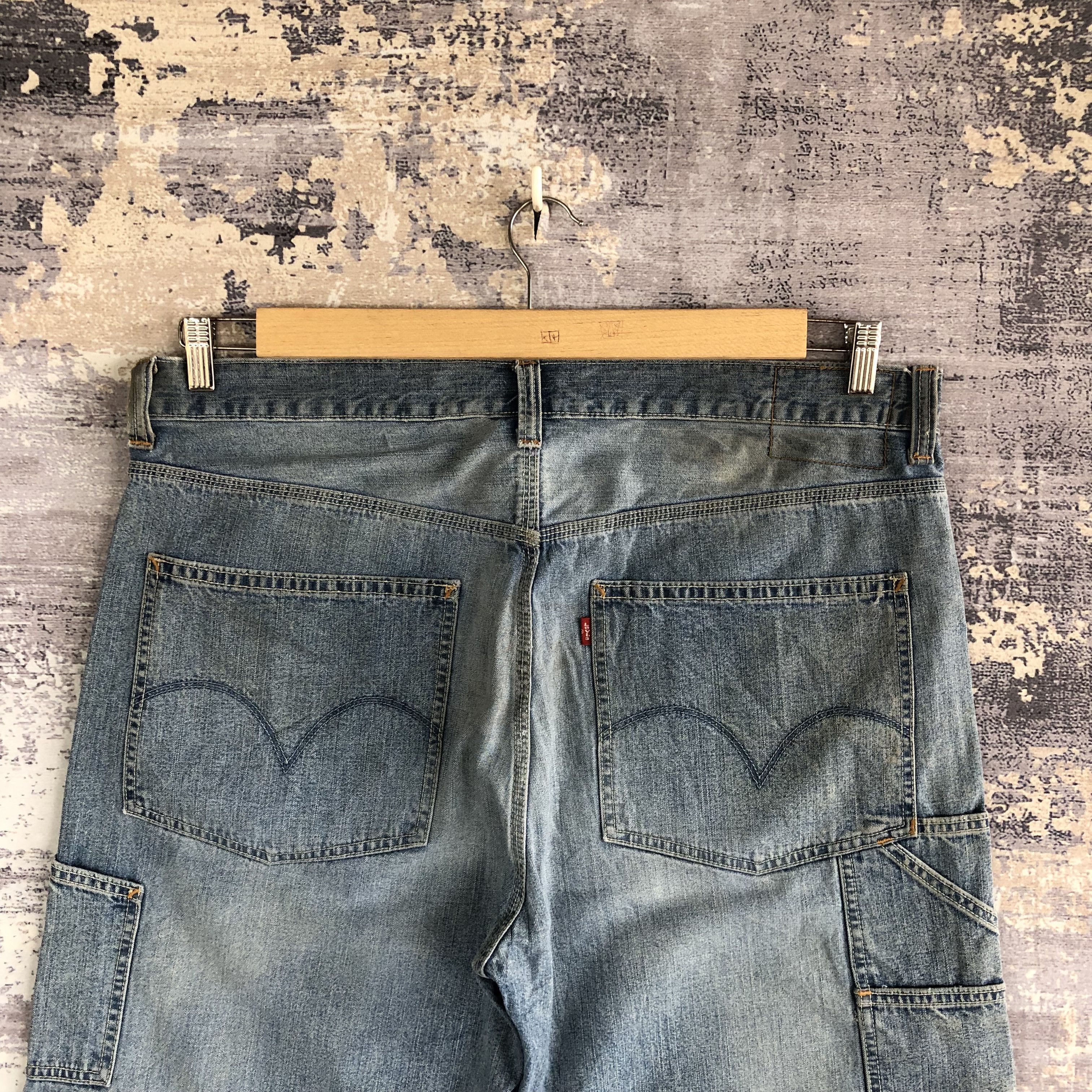 Levi's Vintage Levi's Carpenter Jeans Levis Multi Pocket Denim Size US 40 / EU 56 - 4 Thumbnail