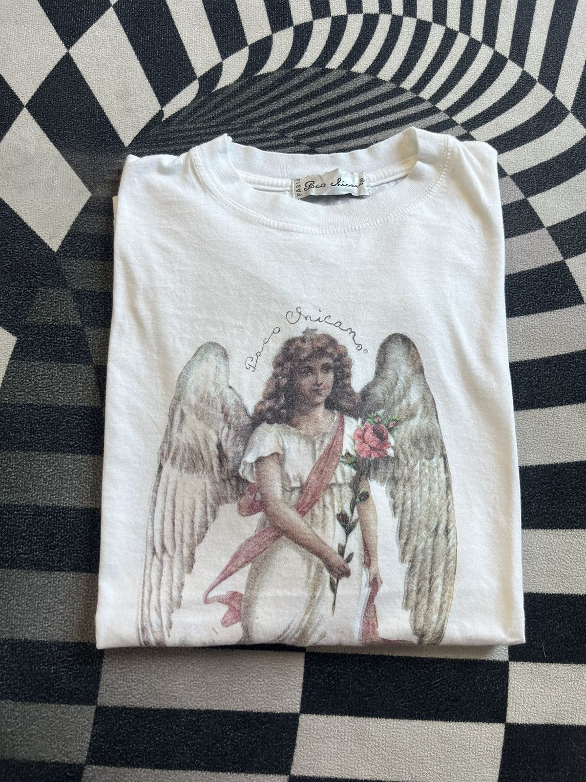 Vintage Vintage Paco Chicano (Paris) Angle Streetwears 90’s Tshirt Size US L / EU 52-54 / 3 - 1 Thumbnail