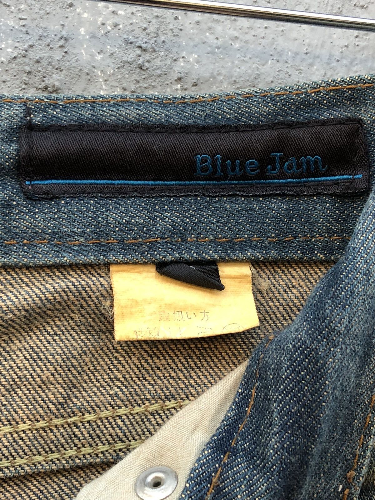 Japanese Brand Japanese Brand Blue Jam Flared Jeans Size US 29 - 13 Thumbnail